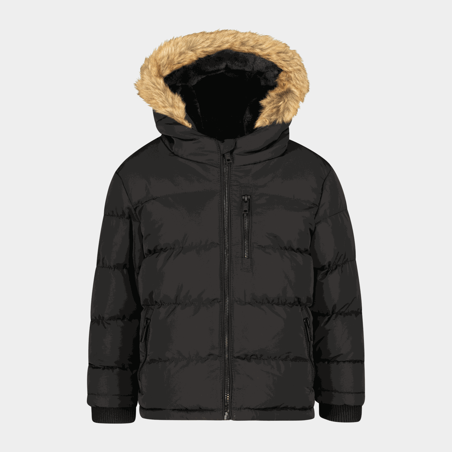 Zip Bubble Jacket, vinterjakke, barn - full image 1