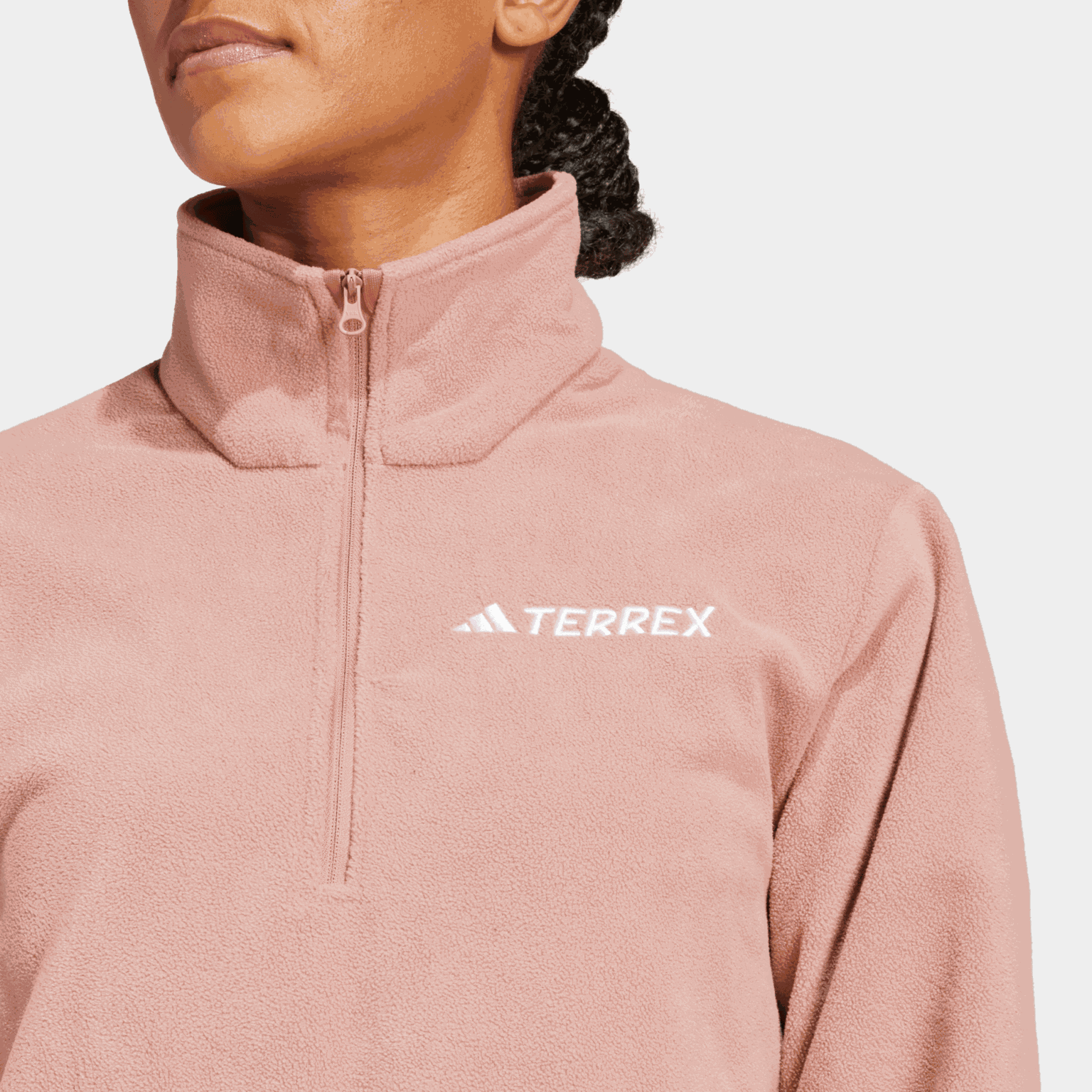 Multi Essentials 1/2 Zip Fleece Jacket, fleecegenser, dame - full image 4