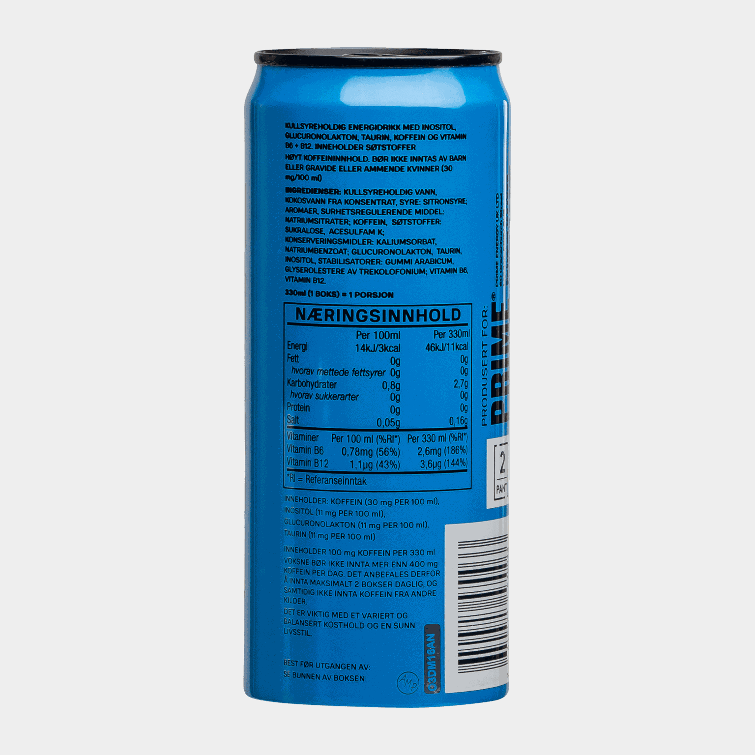 Energy Blue Raspberry 330ml, energidrikk - Energidrikk - Blue Raspberry ...
