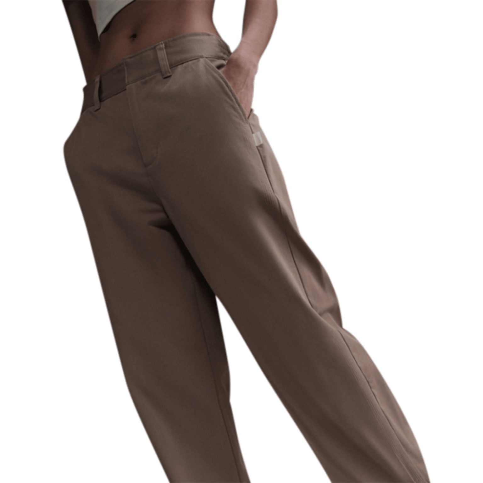 Nike Mid-Rise Twill Trousers, bukse, dame
