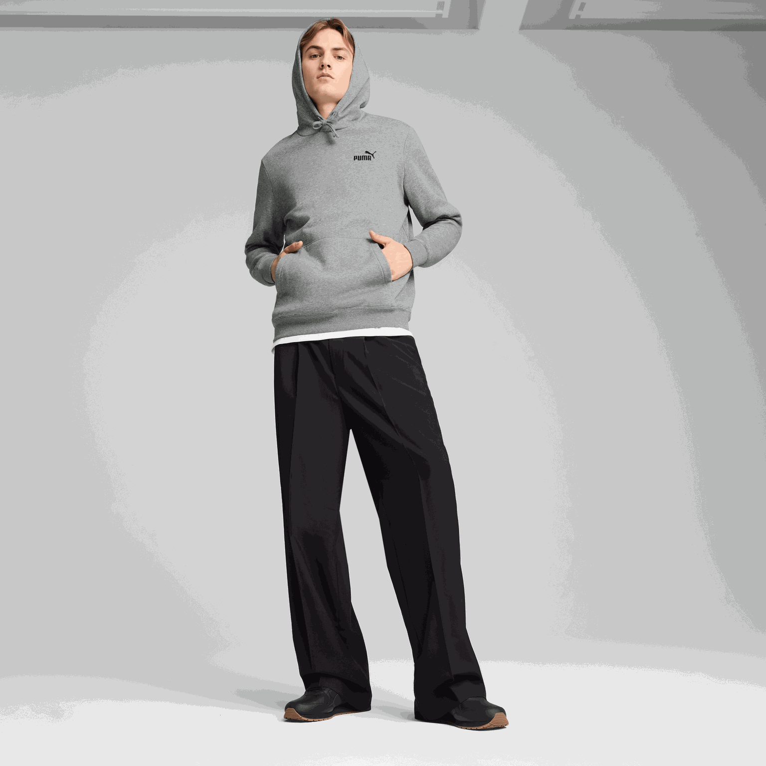 Essential Small No. 1 Logo Hoodie FL, hettegenser, herre - full image 3