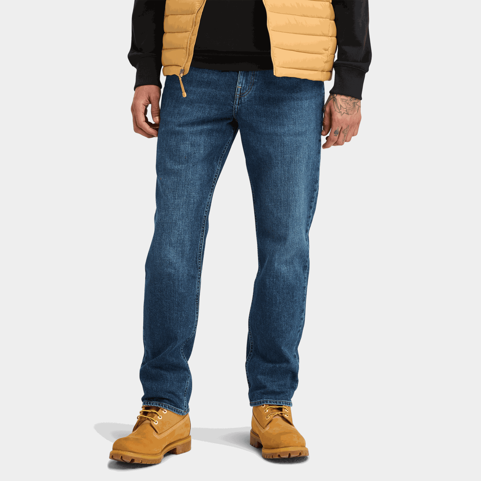 5 Pocket Straight Denim, bukse, herre - full image 2
