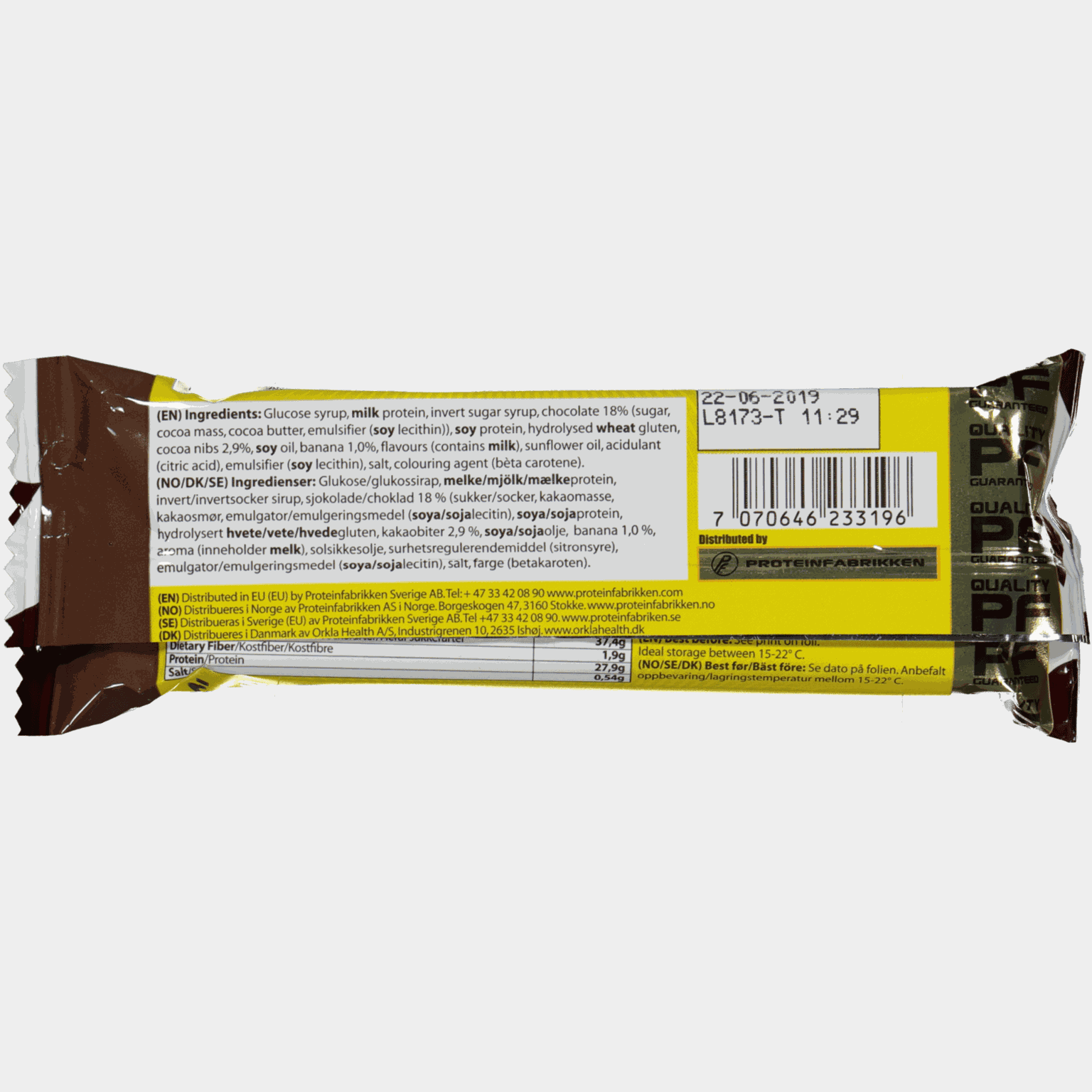 PF Big 100 Bar, proteinbar - full image 2