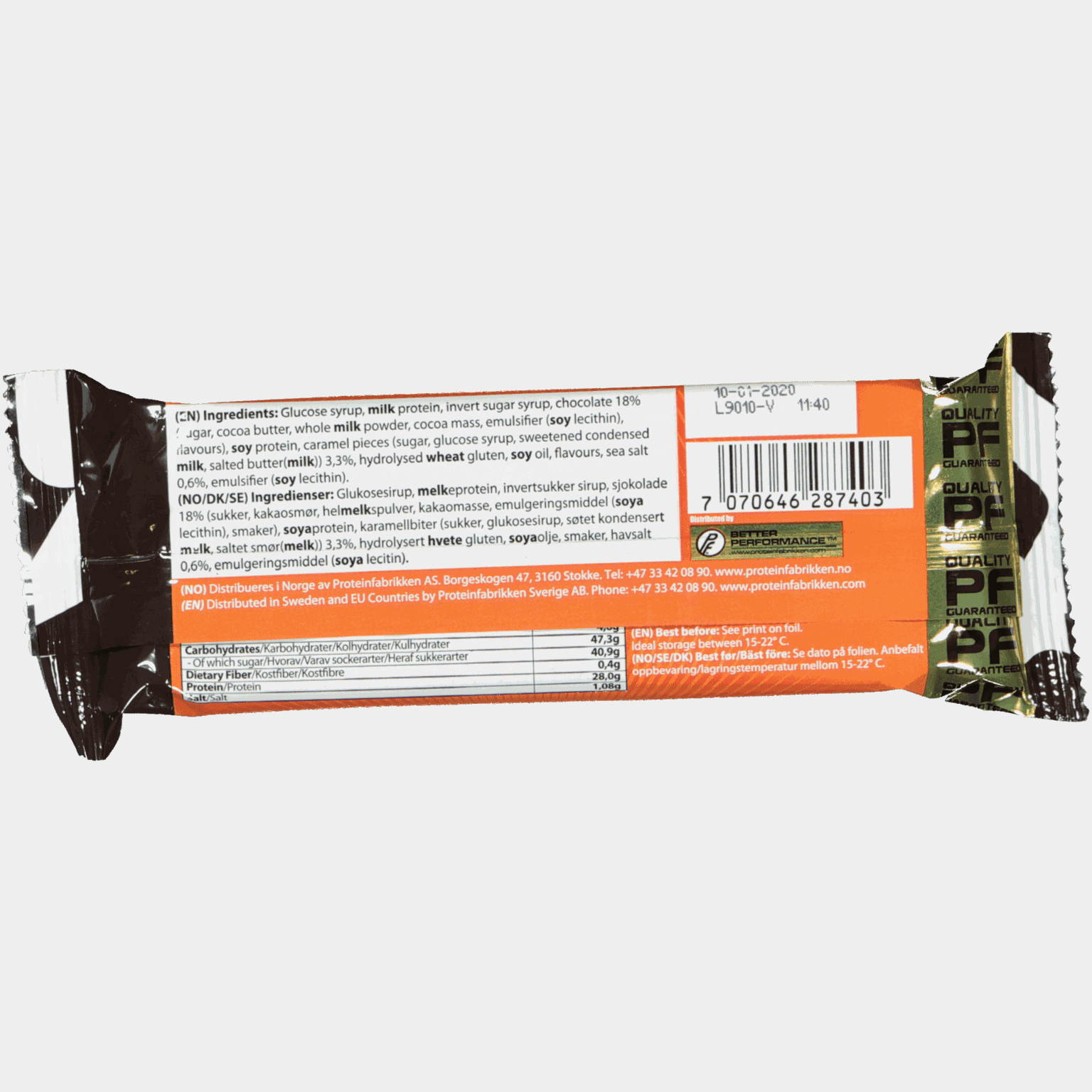 PF Big 100 Bar, proteinbar - full image 2