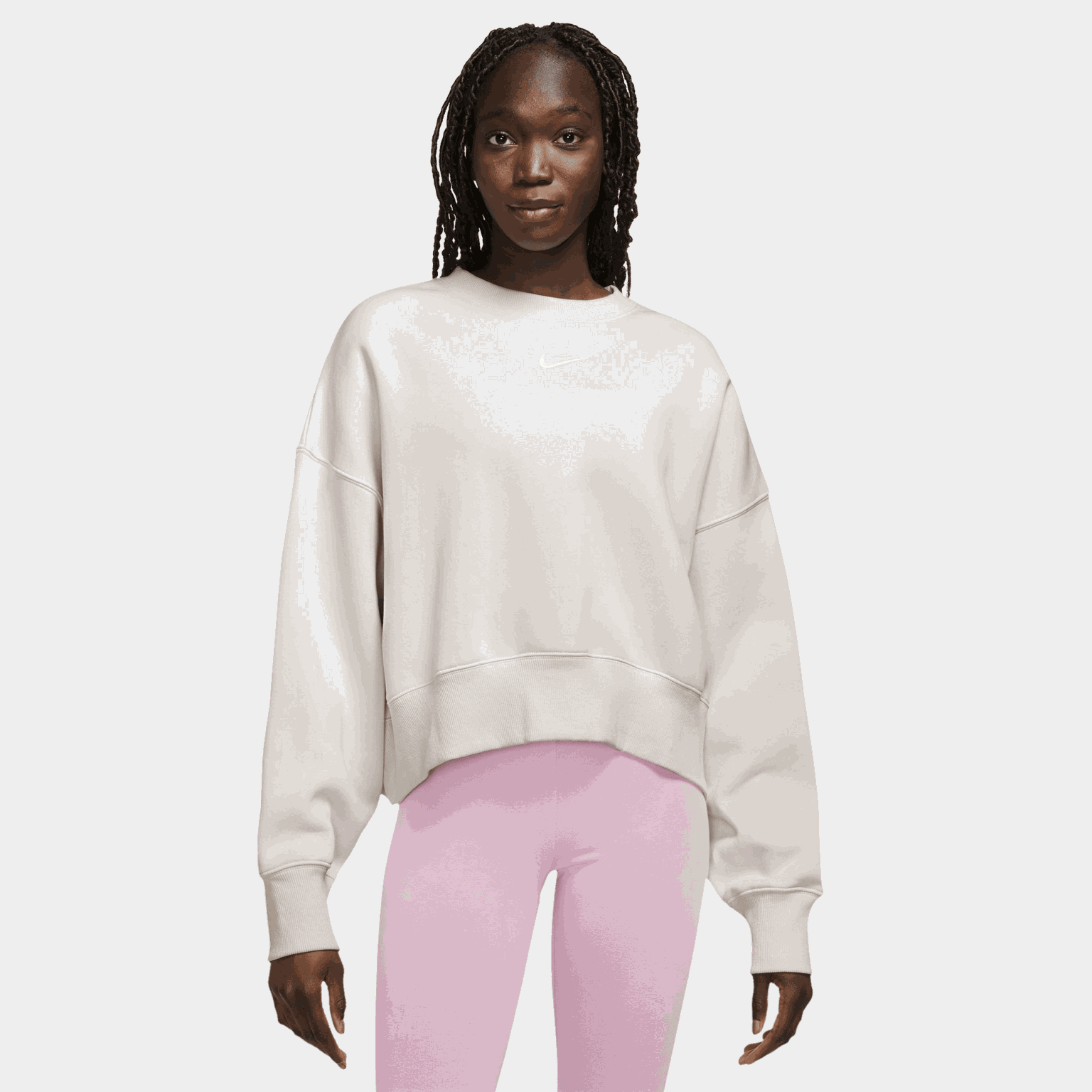 Phoenix Fleece Over-Sized Crew, genser, dame - full image 1