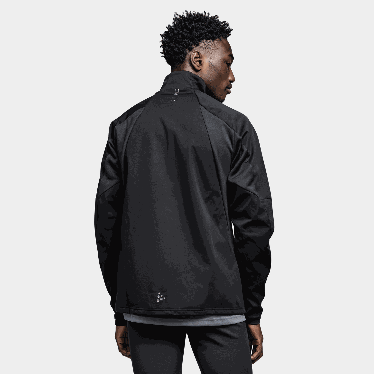 Warm Train Jacket, treningsjakke herre - Treningsjakke - Svart | XXL