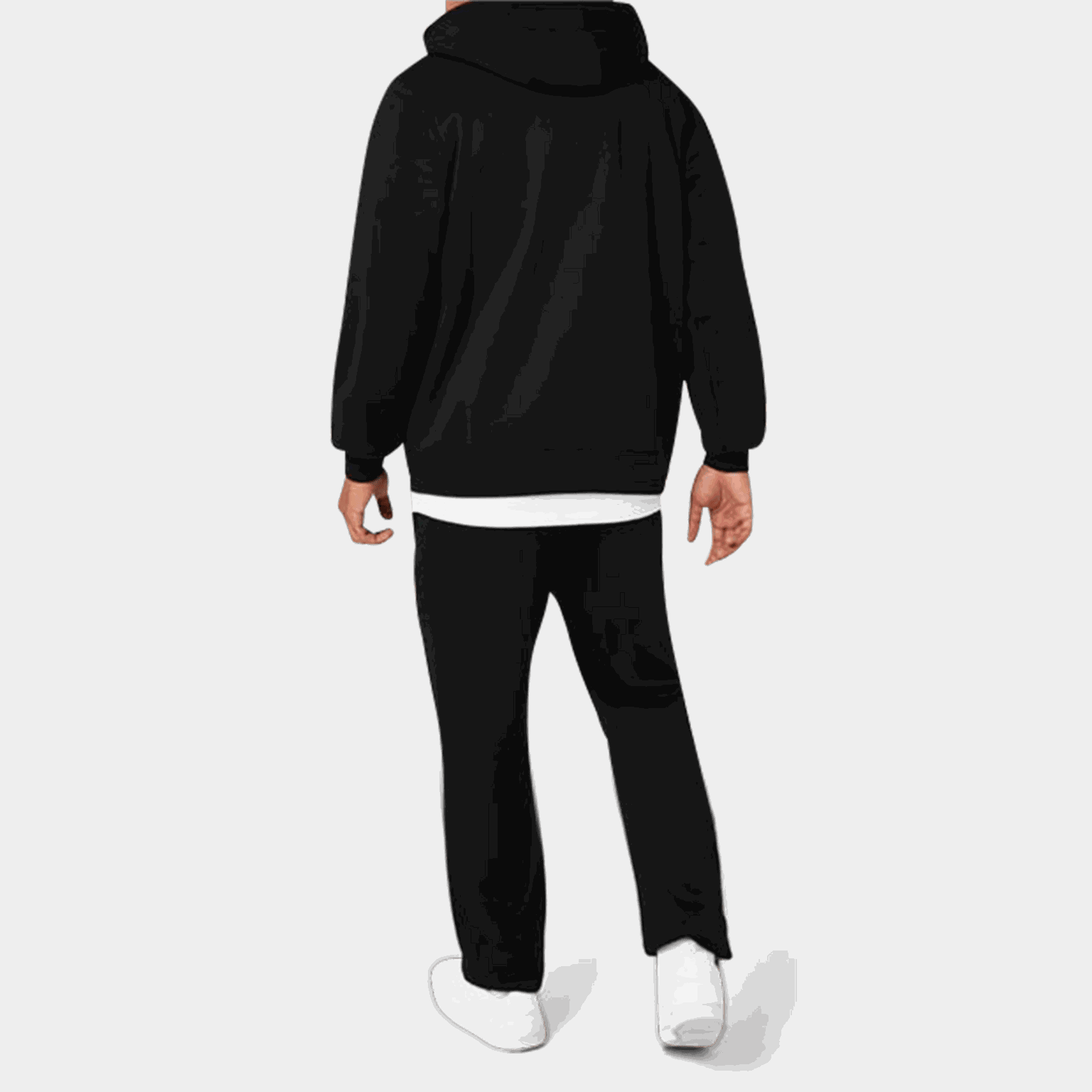 Open Hem Fleece Pant, joggebukse, herre - full image 2