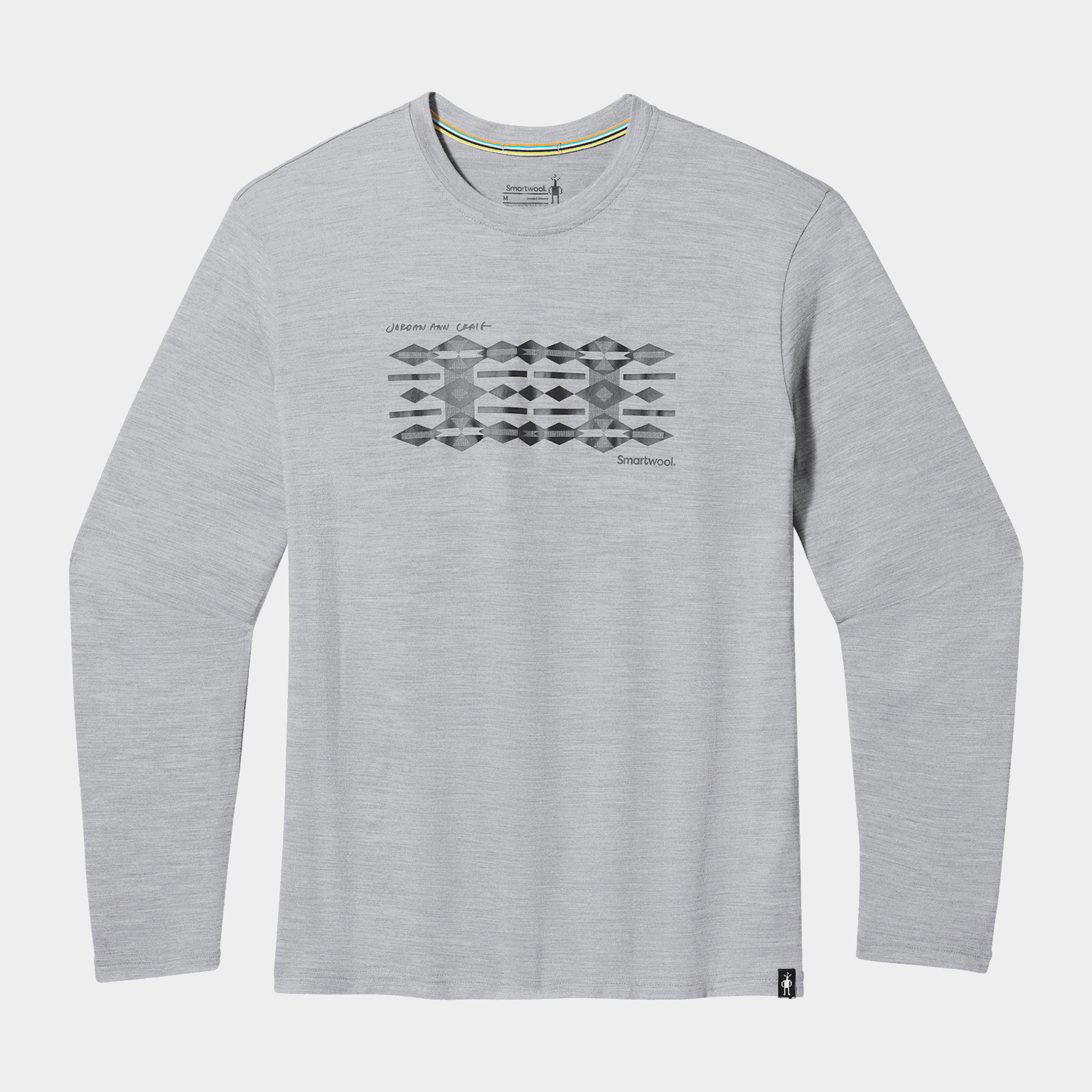 Colliding Clouds Graphic Long Sleeve Tee Everyday - full image 1