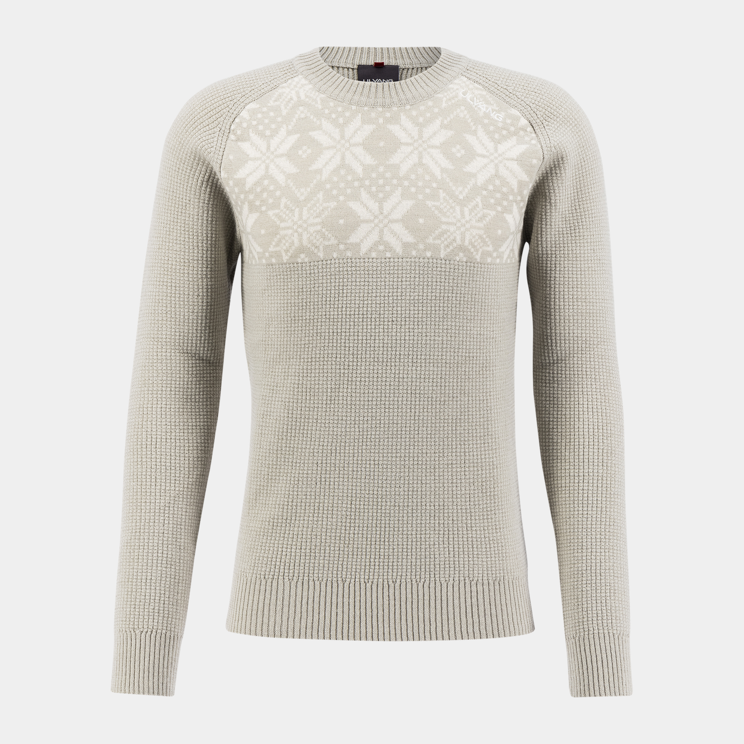 Rav Kiby Roundneck, ullgenser herre - full image 1