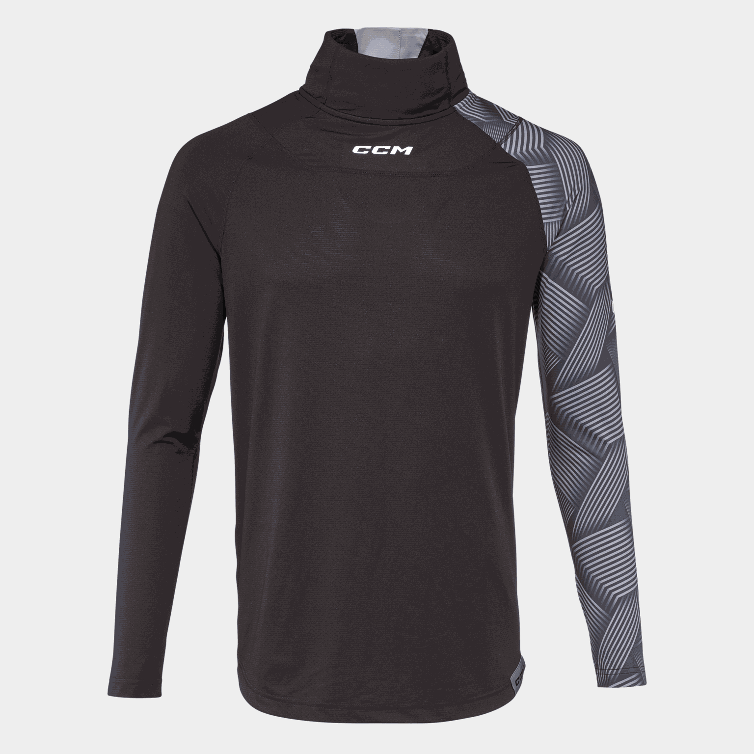 Base Layer Neck Guard Shirt 26/27, kompresjonstrøye, senior - full image 1