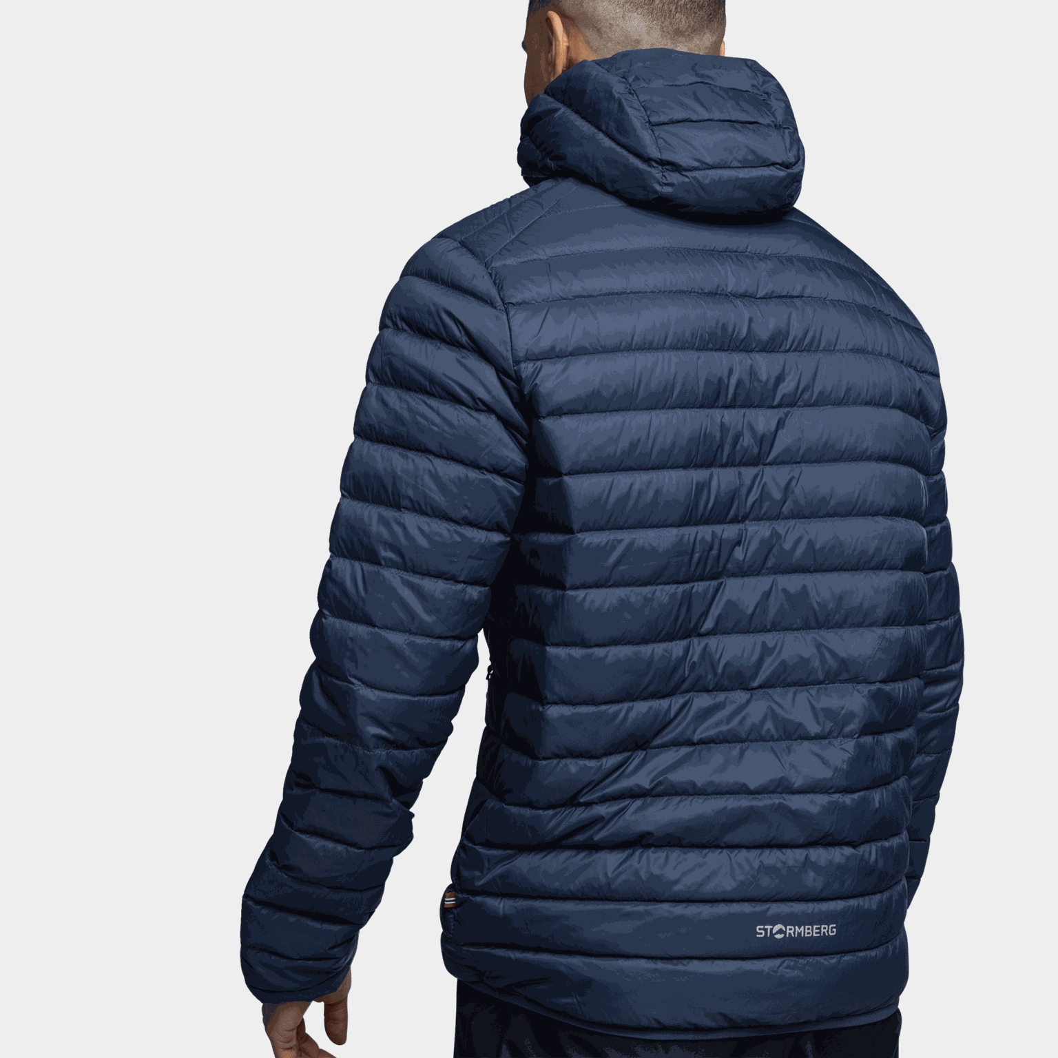 Stavfjell Down Hood Jacket, dunjakke, herre - full image 3
