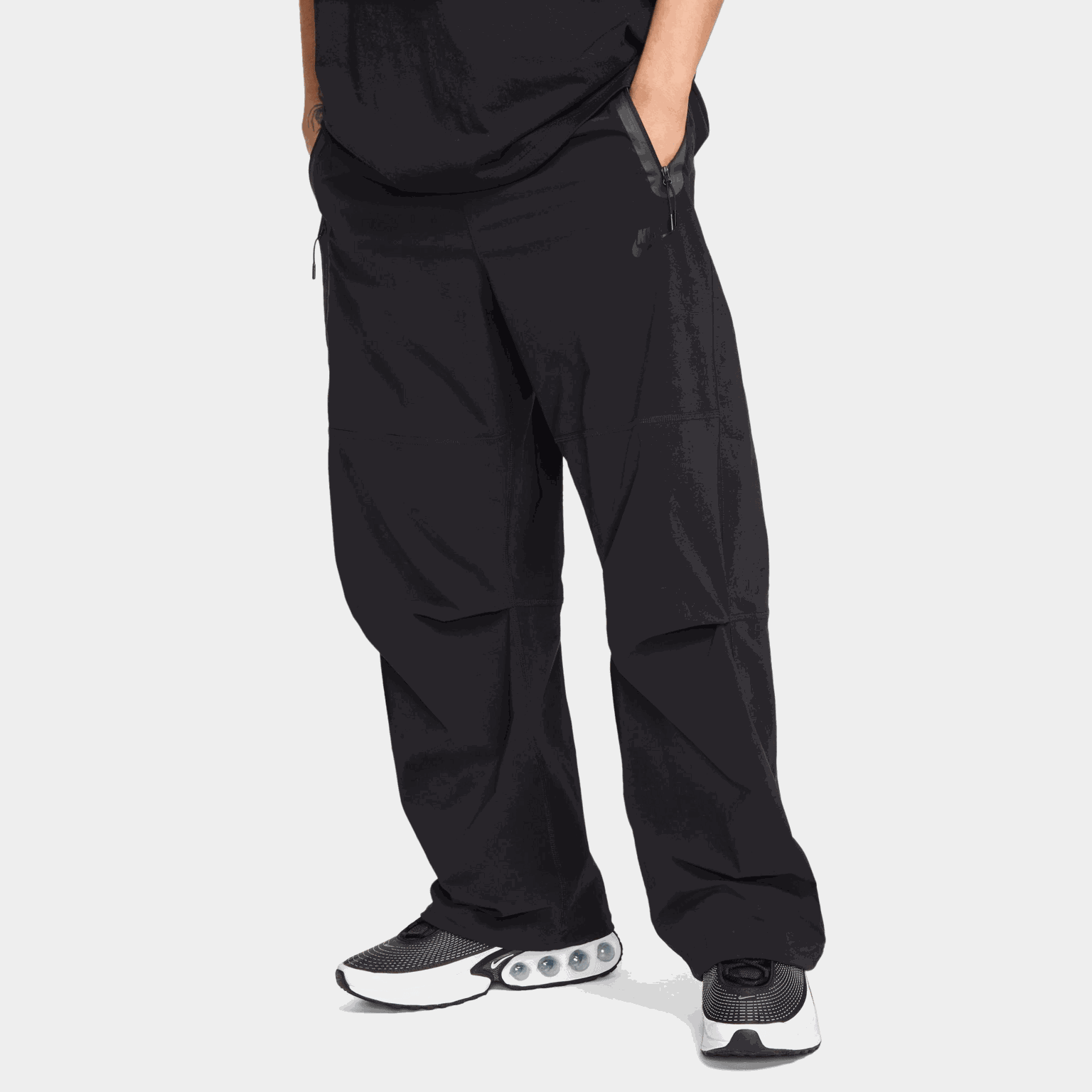 Tech Woven Oversized Trousers, bukse - full image 1