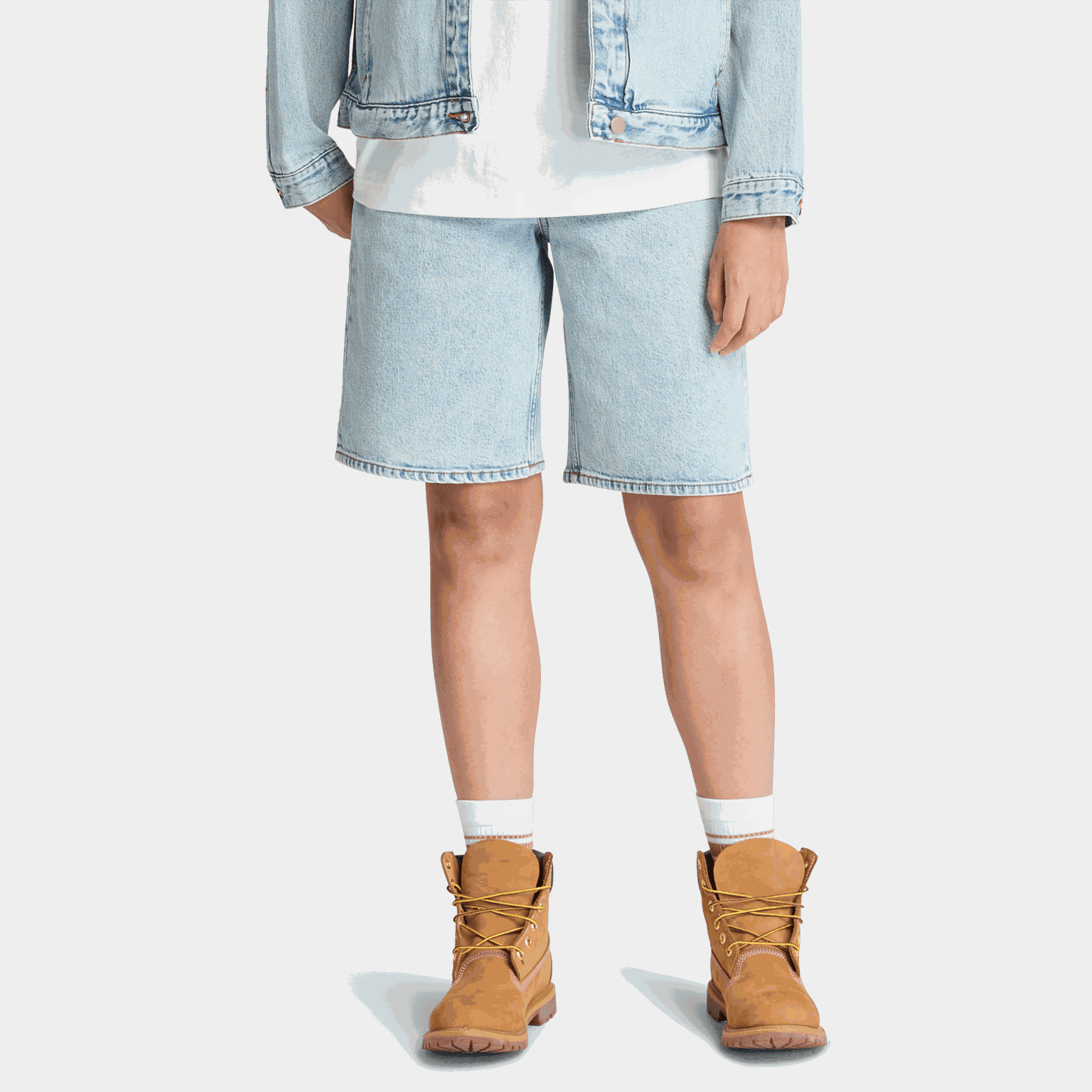 Denim Shorts, shorts, dame - full image 1