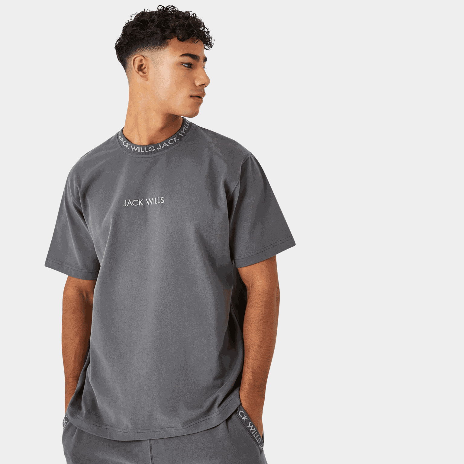 JW Jacquard Tee, t-skjorte - full image 1