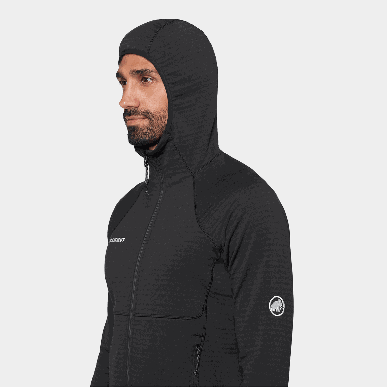 Taiss ML Hooded Jacket, fleecejakke - full image 2