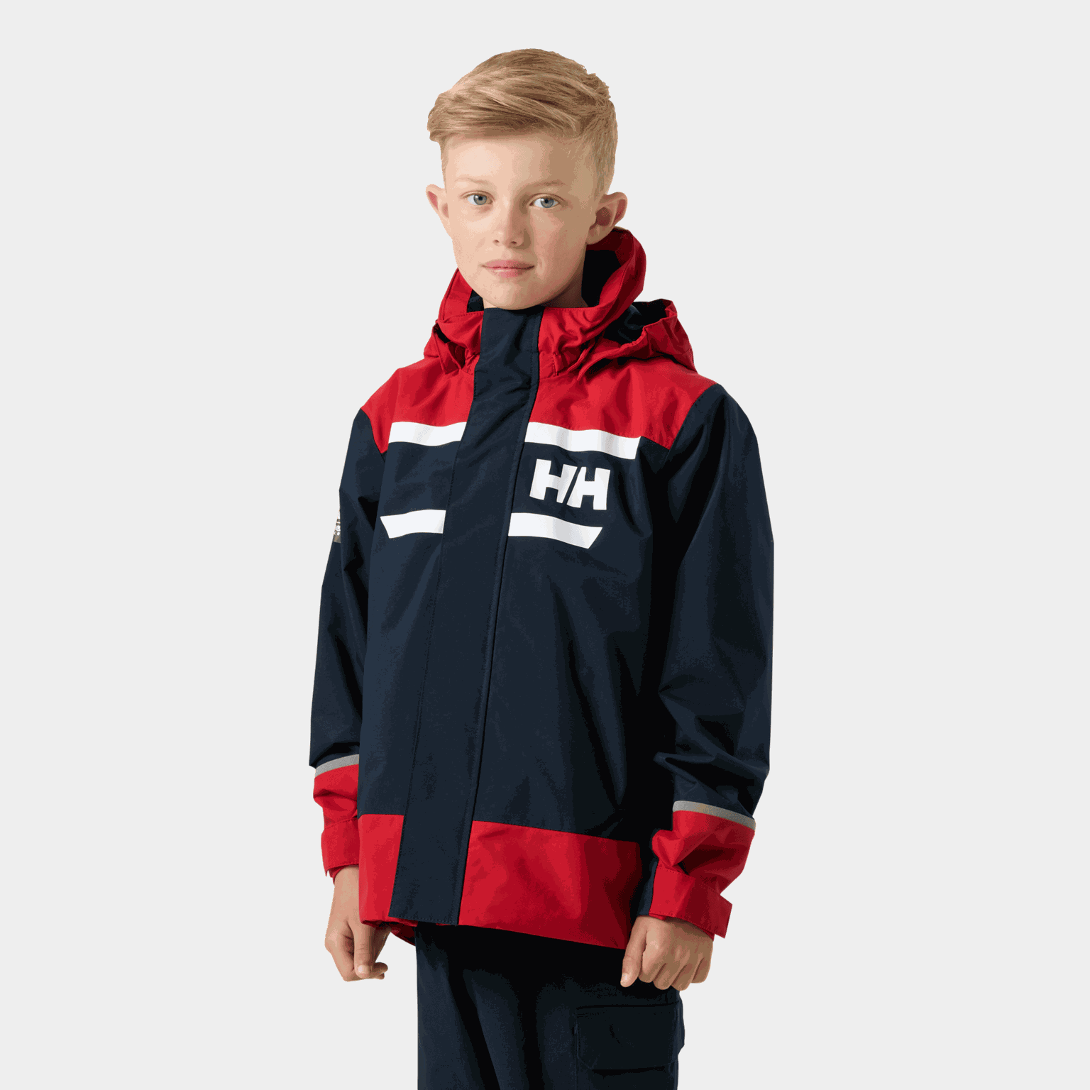Salt Port 2.0 Jacket, seilerjakke, junior - full image 3