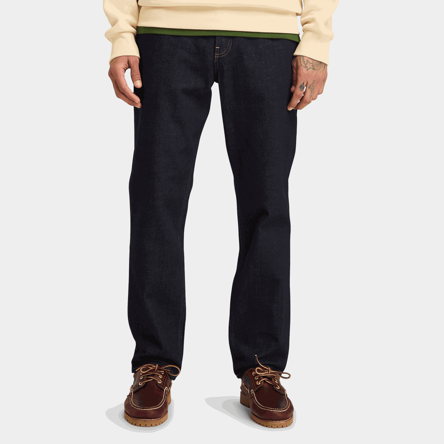 5 Pocket Straight Denim, bukse, herre - full image 2