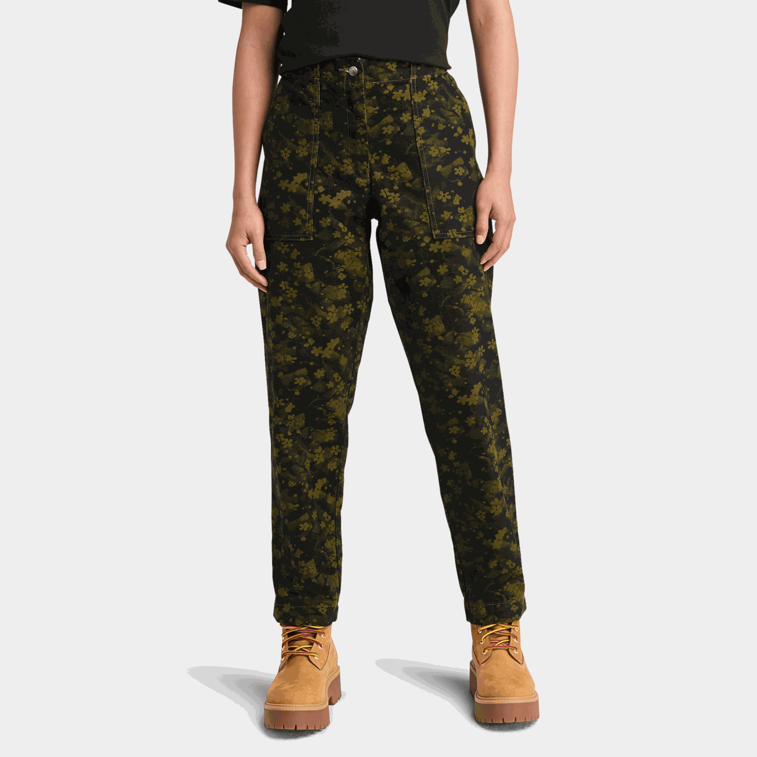 Printed Pant, bukse, dame - full image 1