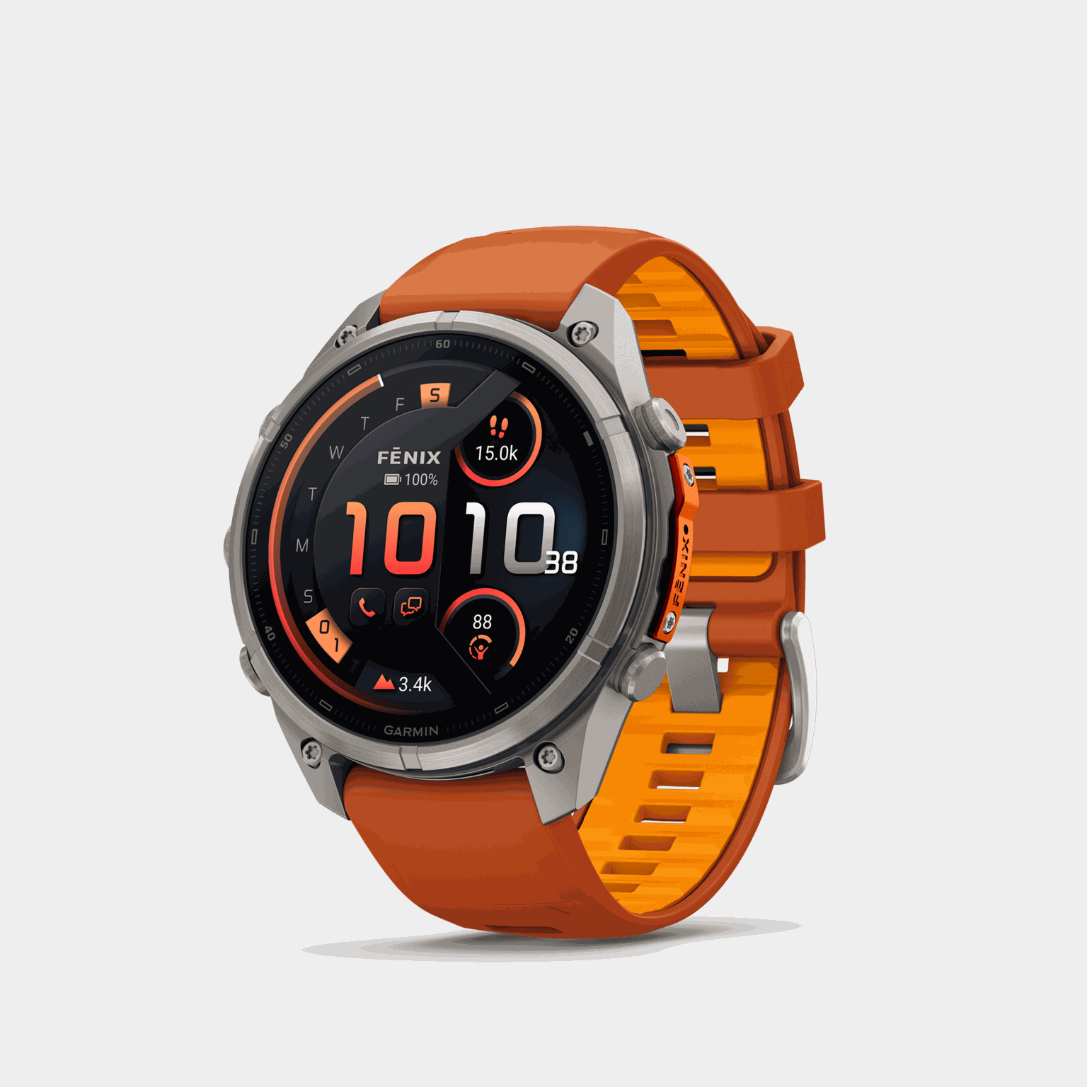 fenix 9 Pro 47mm Titanium, smartklokke - full image 1