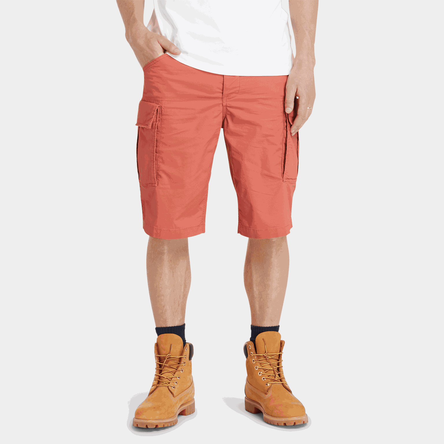 Poplin Cargo Short, shorts, herre - full image 1