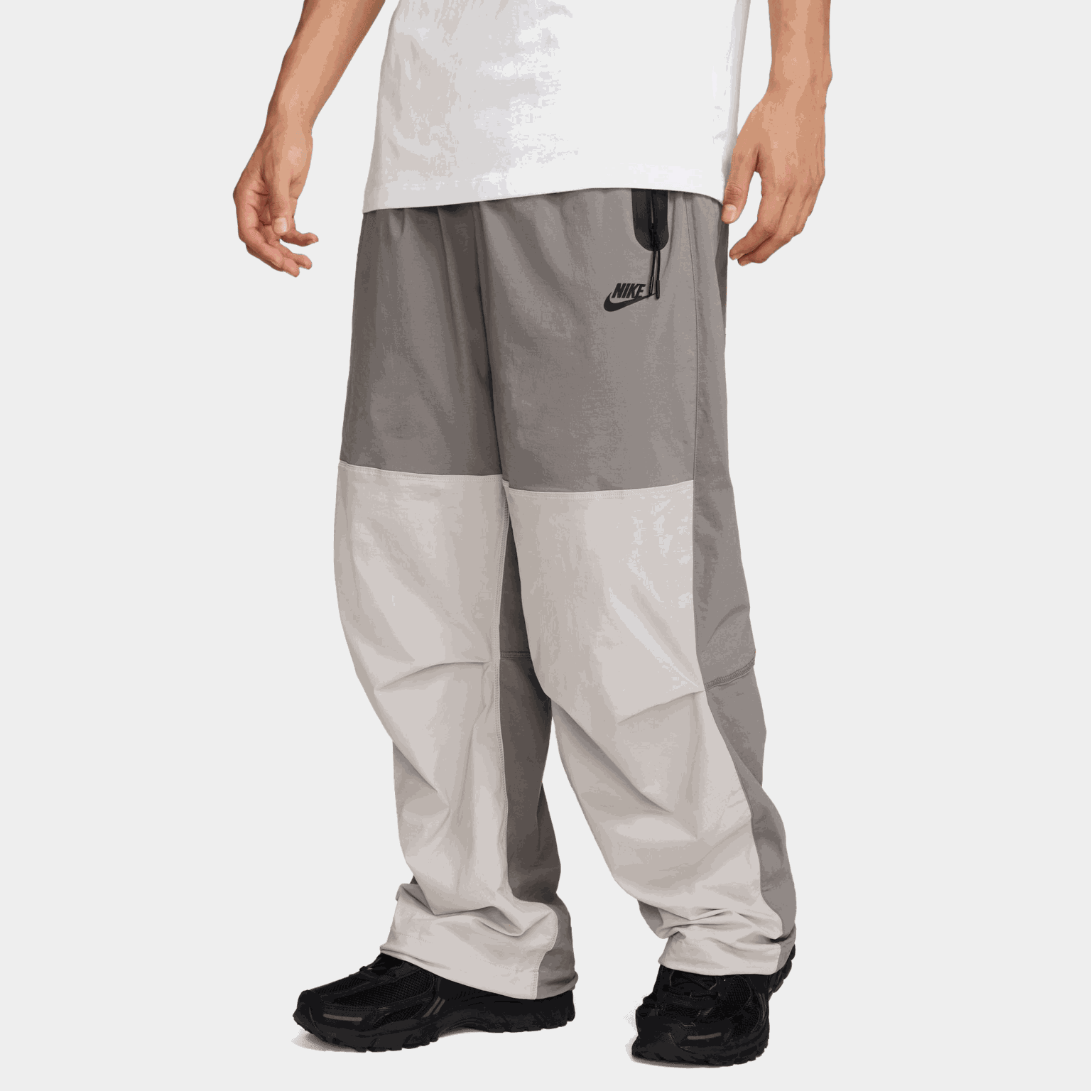 Tech Woven Oversized Trousers, bukse - full image 1