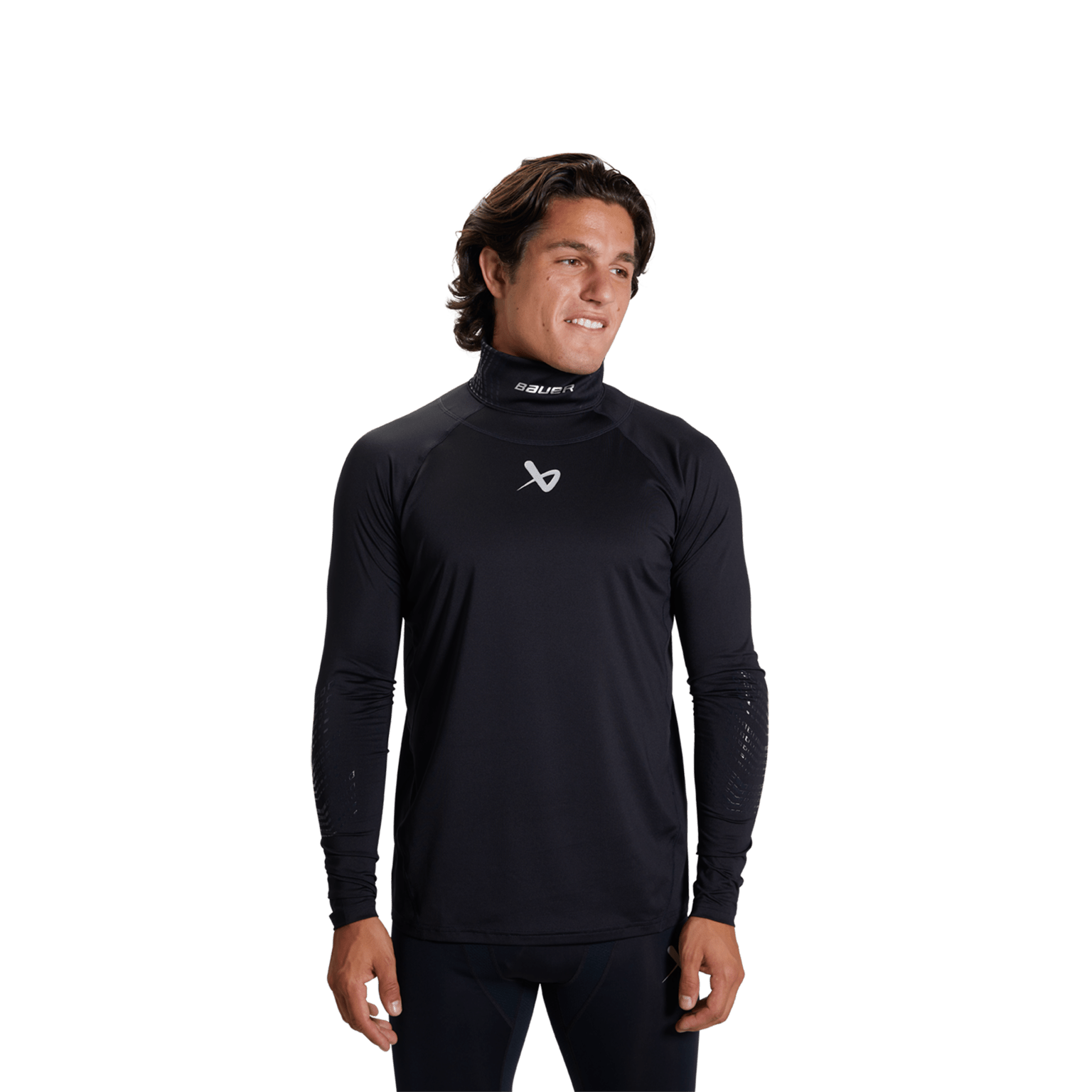 bauer S22 Long Sleeve Neckprotect 25/26, halsbeskyttelse