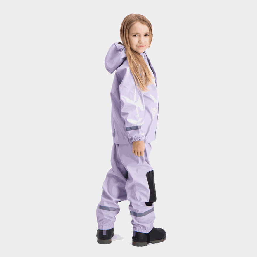 Arva Jacket, regnjakke barn - full image 2