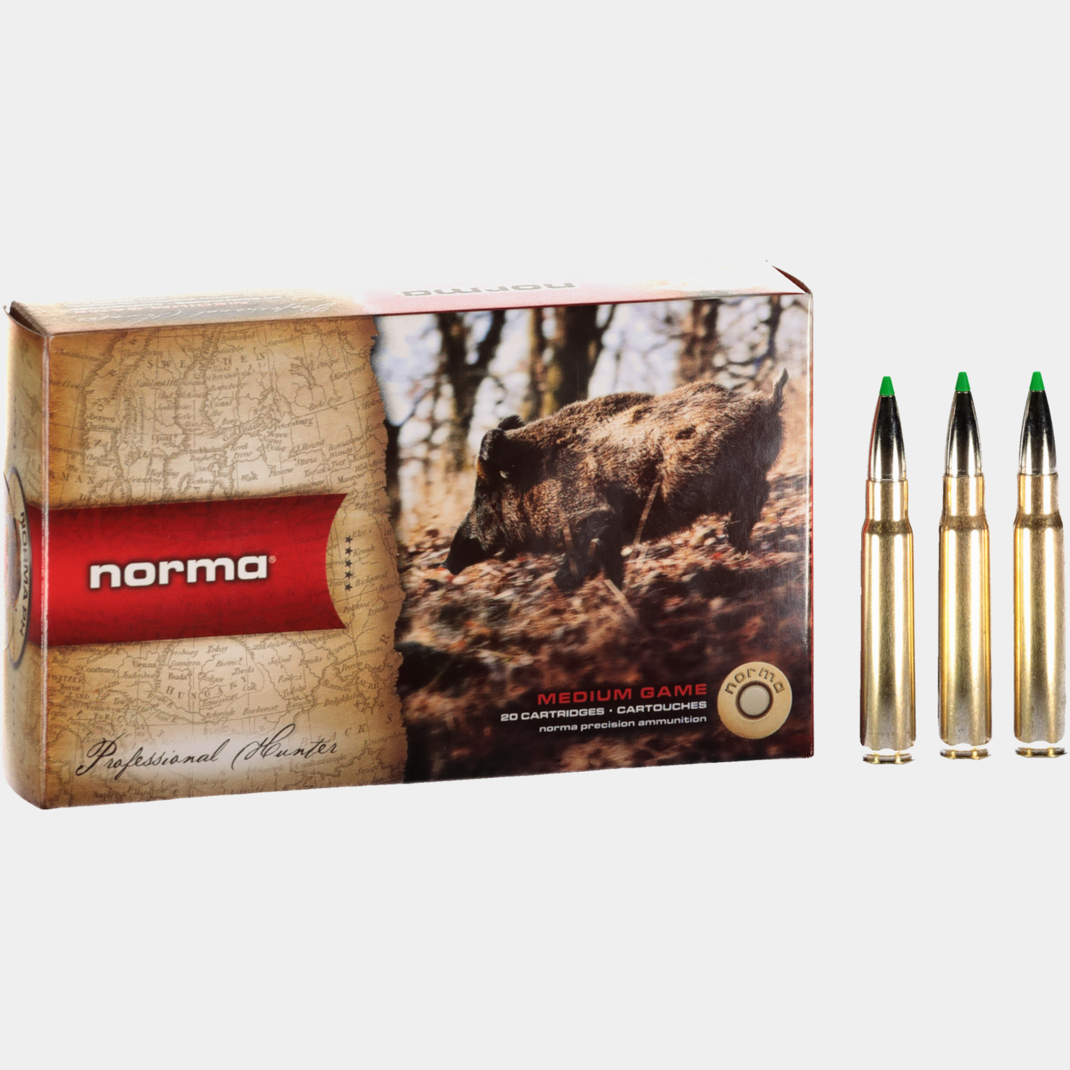 Norma Ecostrike 8x57JS 4g/160gr, rifleammunisjon - full image 3