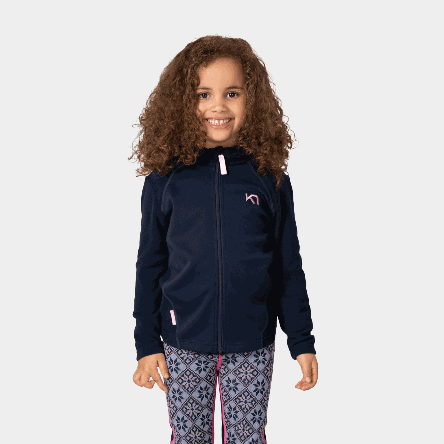 Full Zip Fleece Jacket, fleecejakke, barn - full image 1