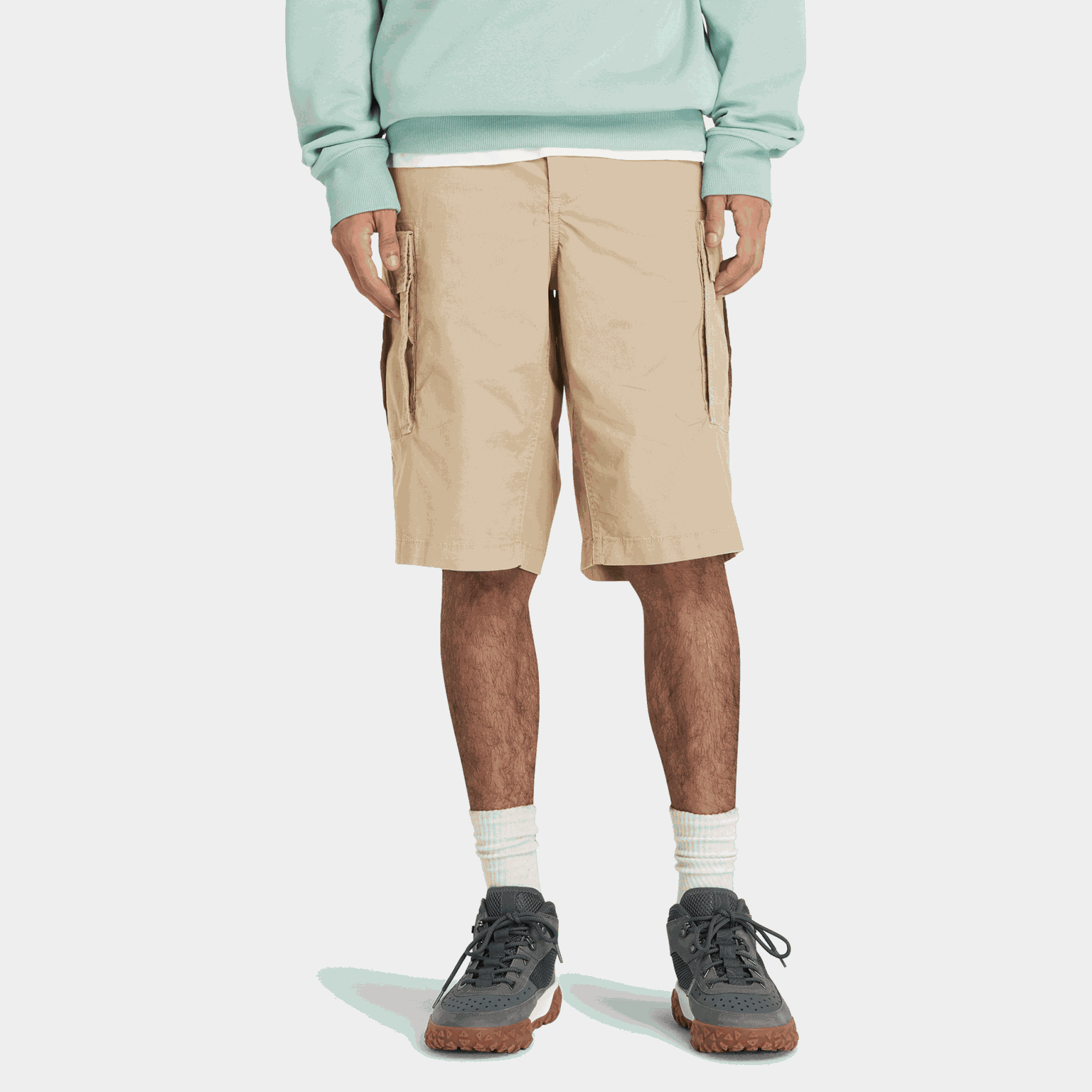 Poplin Cargo Short, shorts, herre - full image 1