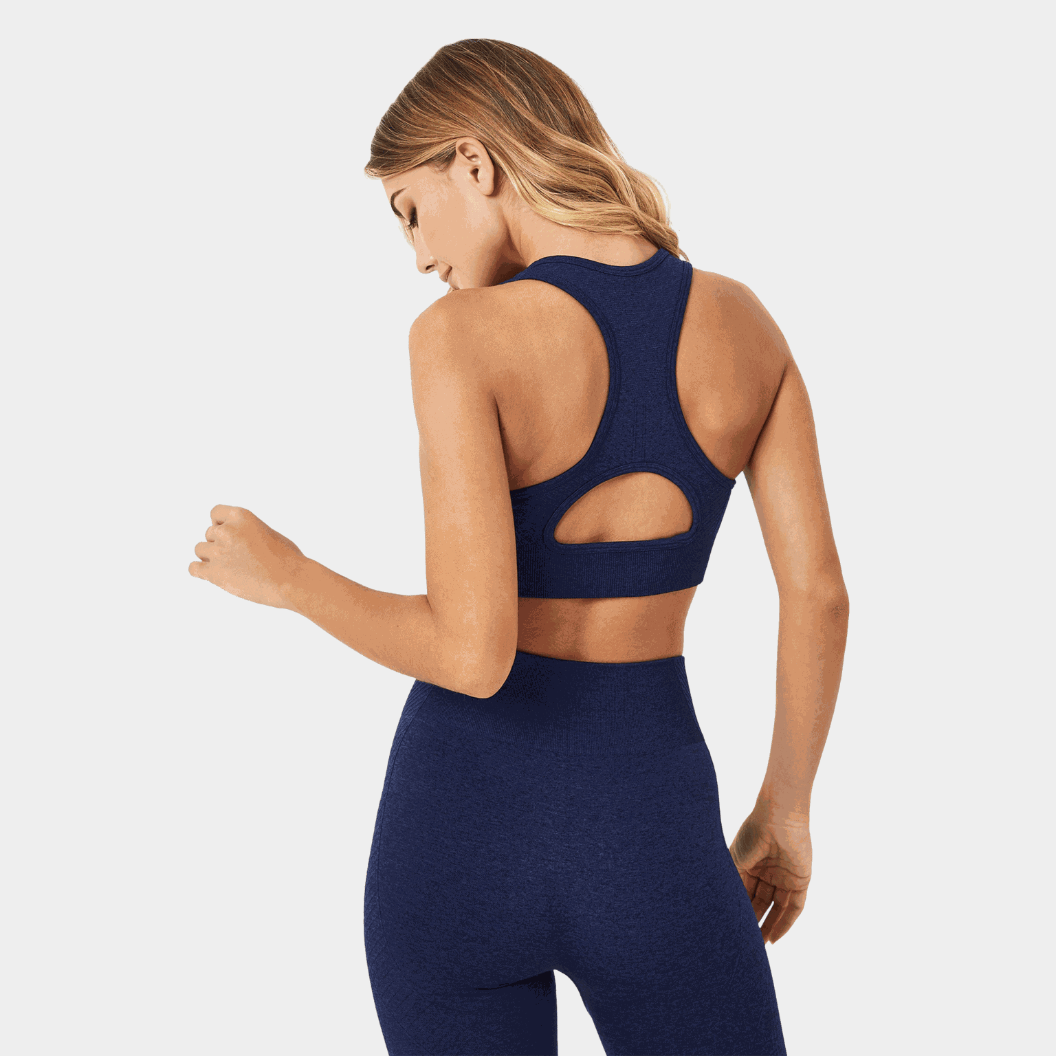 Seamless Crop Bra, sports-BH, dame - full image 3