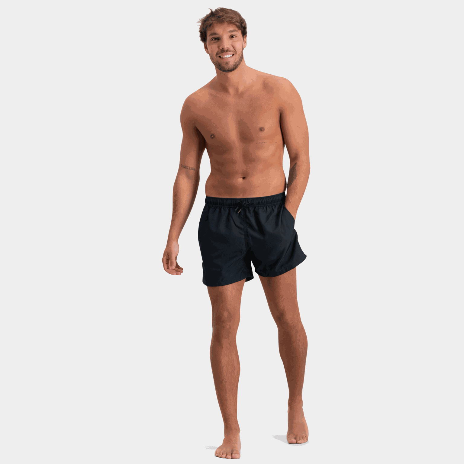 Borg Solid Swim Shorts, badeshorts, herre - full image 3