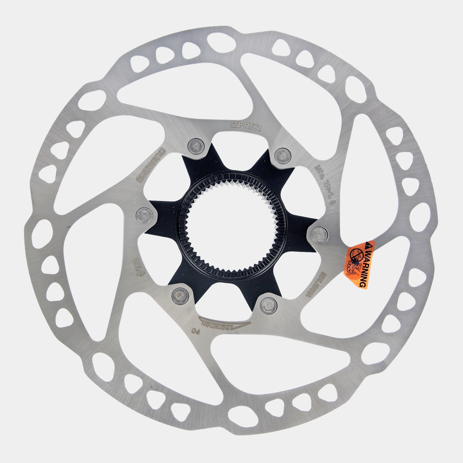 Discbrake rotor Deore 160 mm centerlock - full image 1