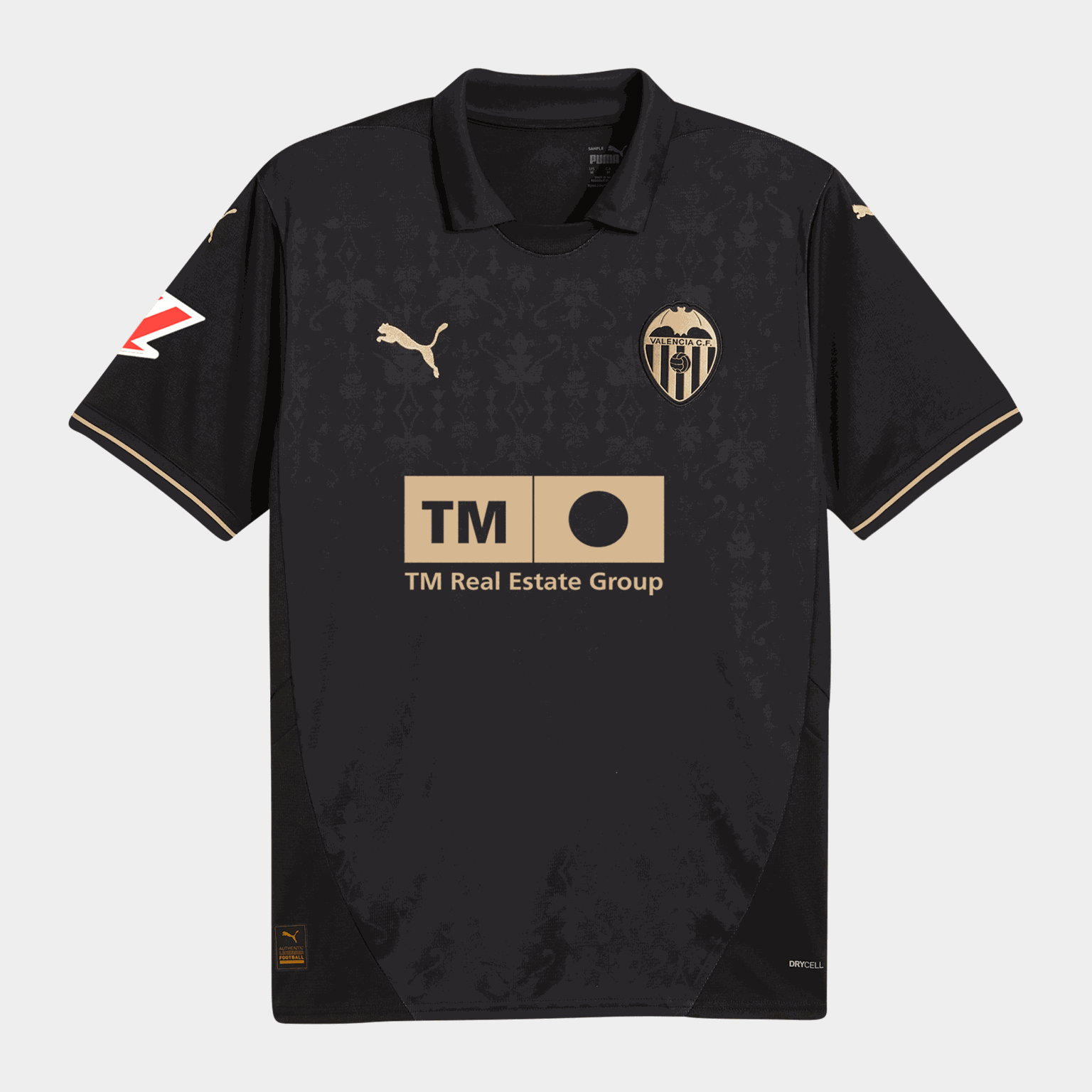 Valencia Away Jersey Replica, fotballdrakt - full image 1