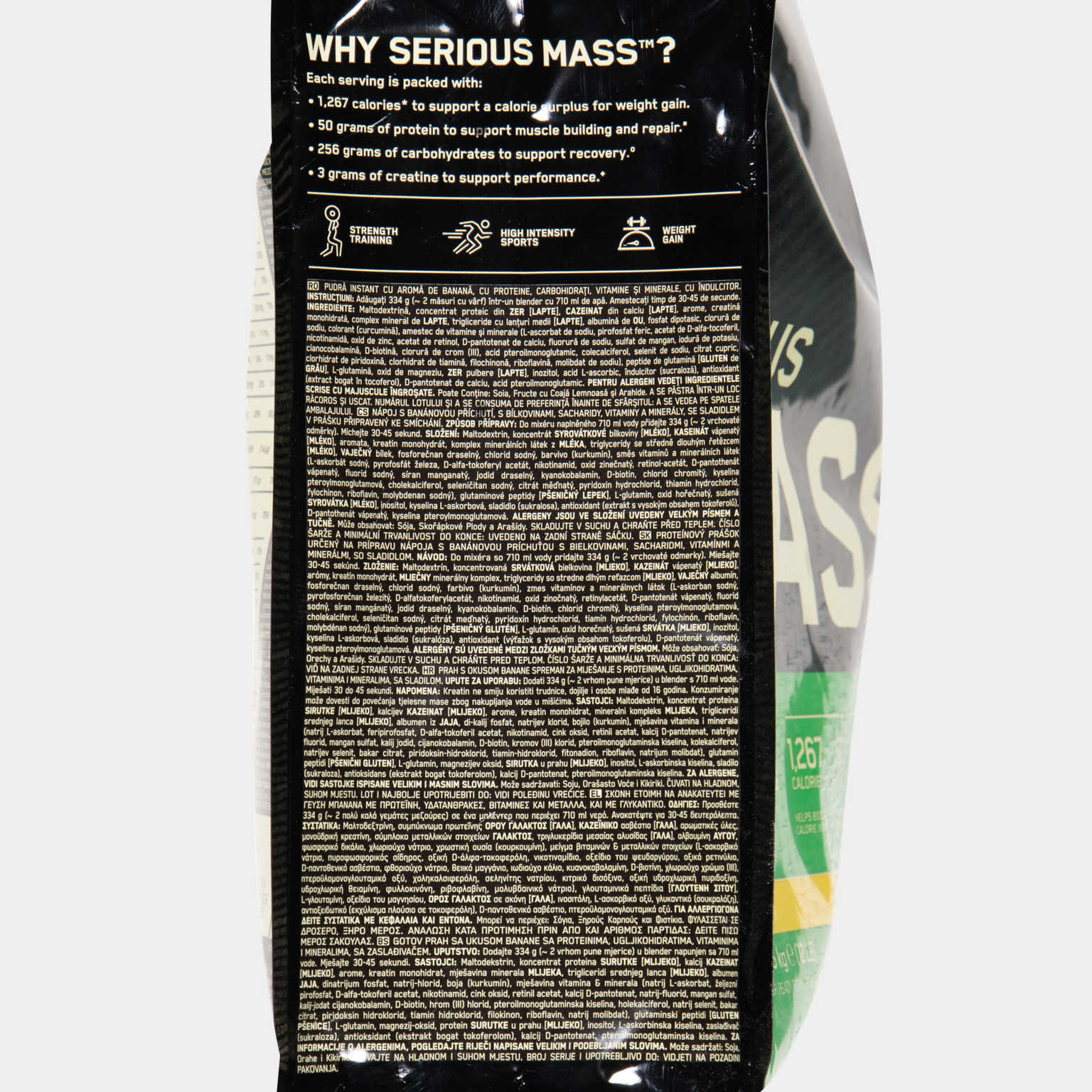 Serious Mass 5450 g, proteinpulver - full image 3