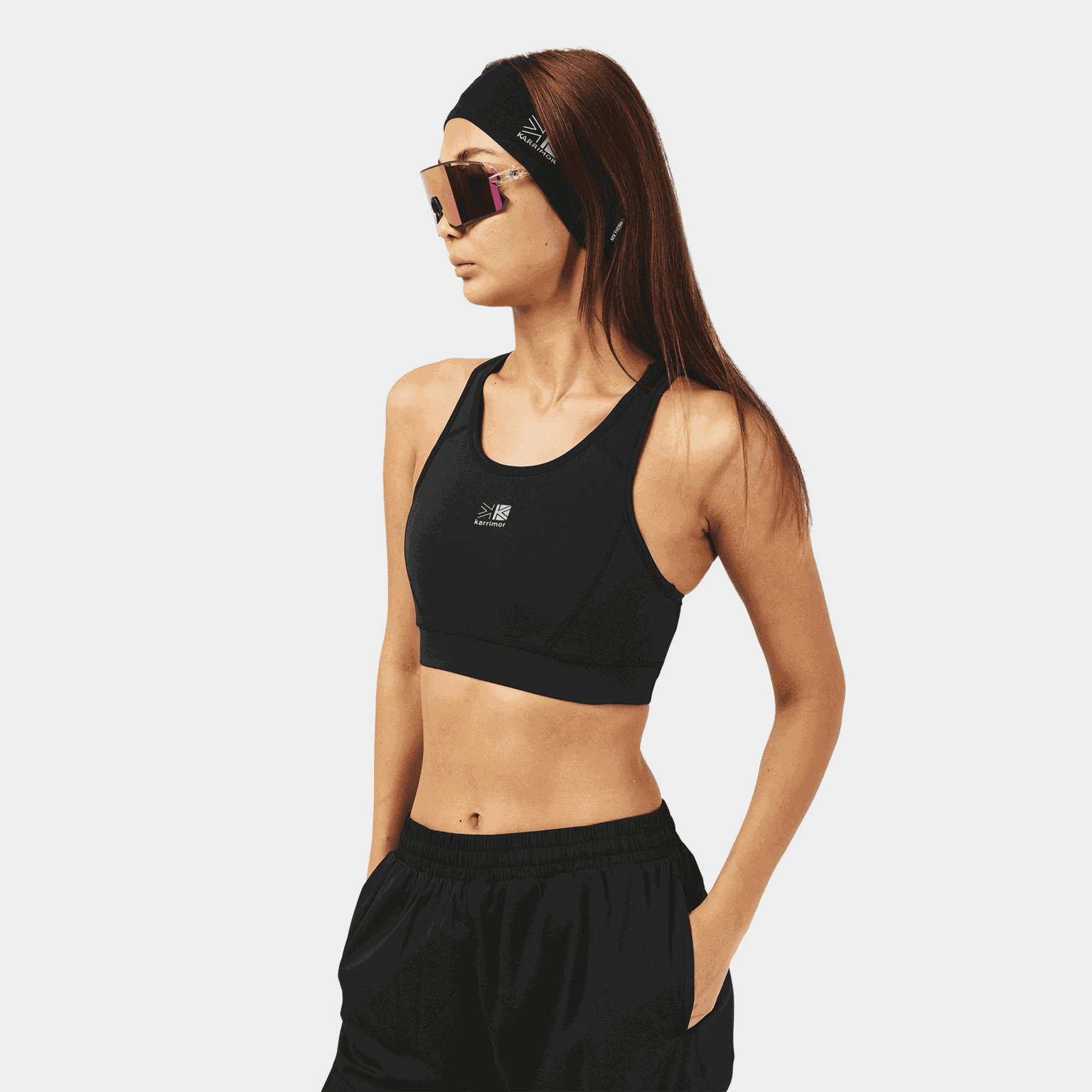 Run Medium Bra, sports-BH, dame - full image 1