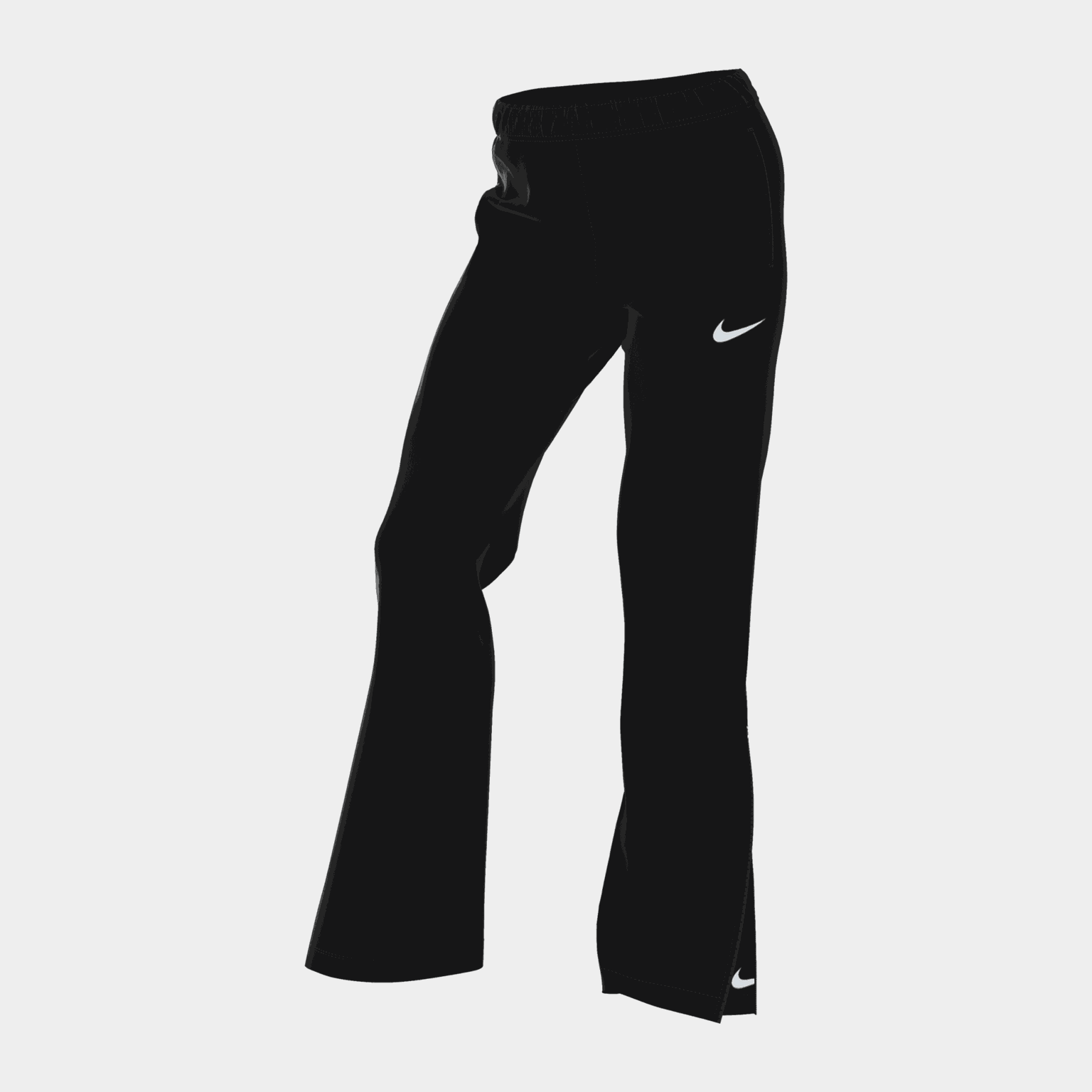 High-Waisted Trousers, joggebukse, dame - full image 1