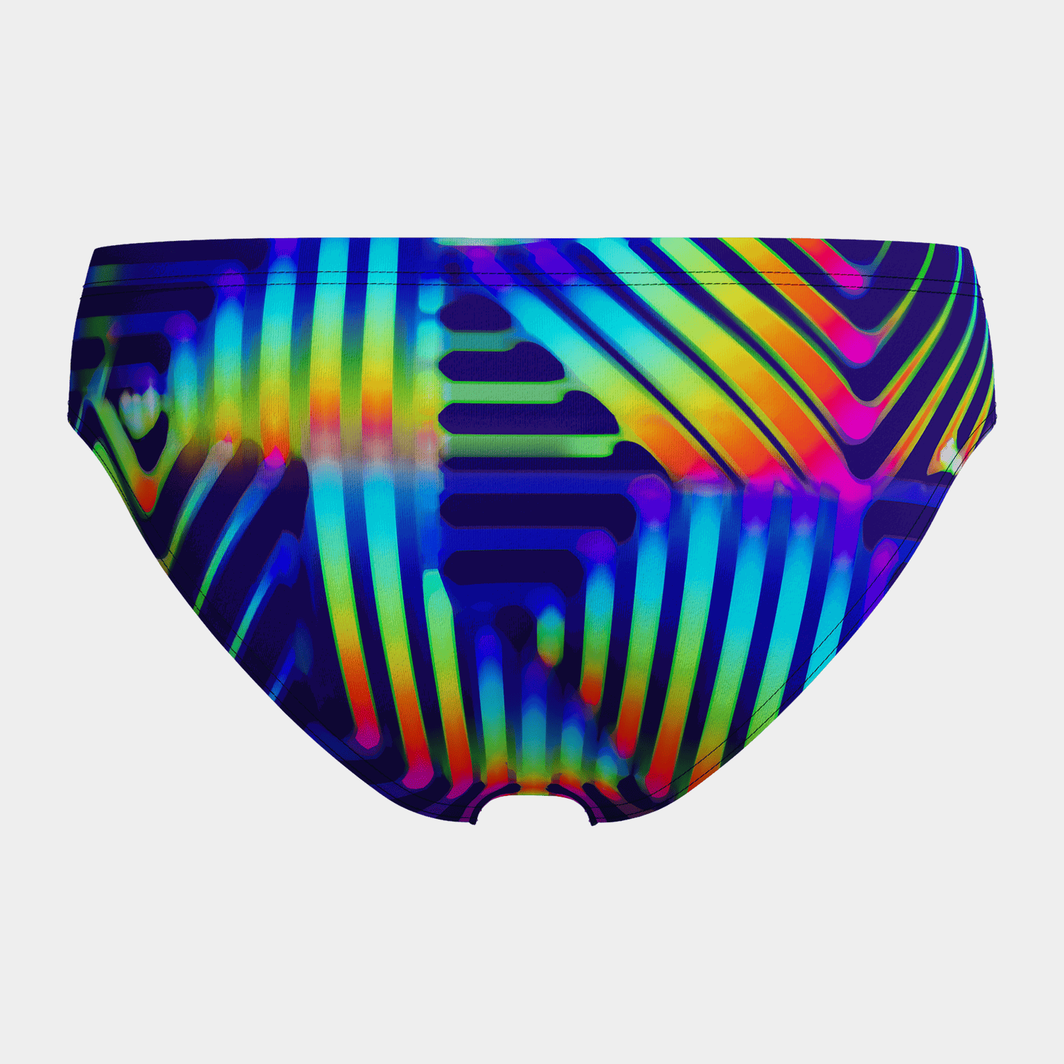 Mens 8cm Allover Digital Brief, svømmetruse, herre - full image 2