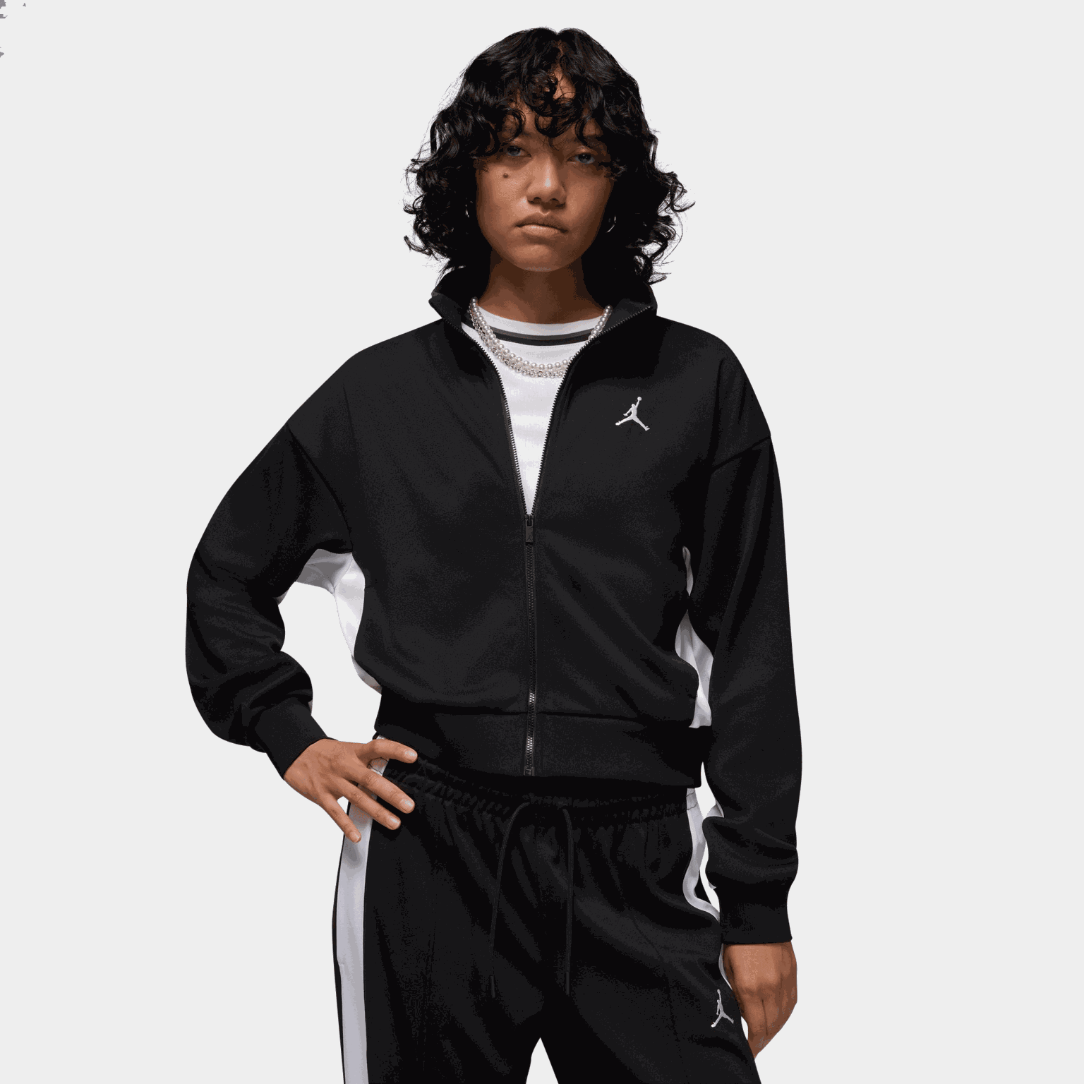 Jordan Knit Jacket, jakke, dame - full image 1