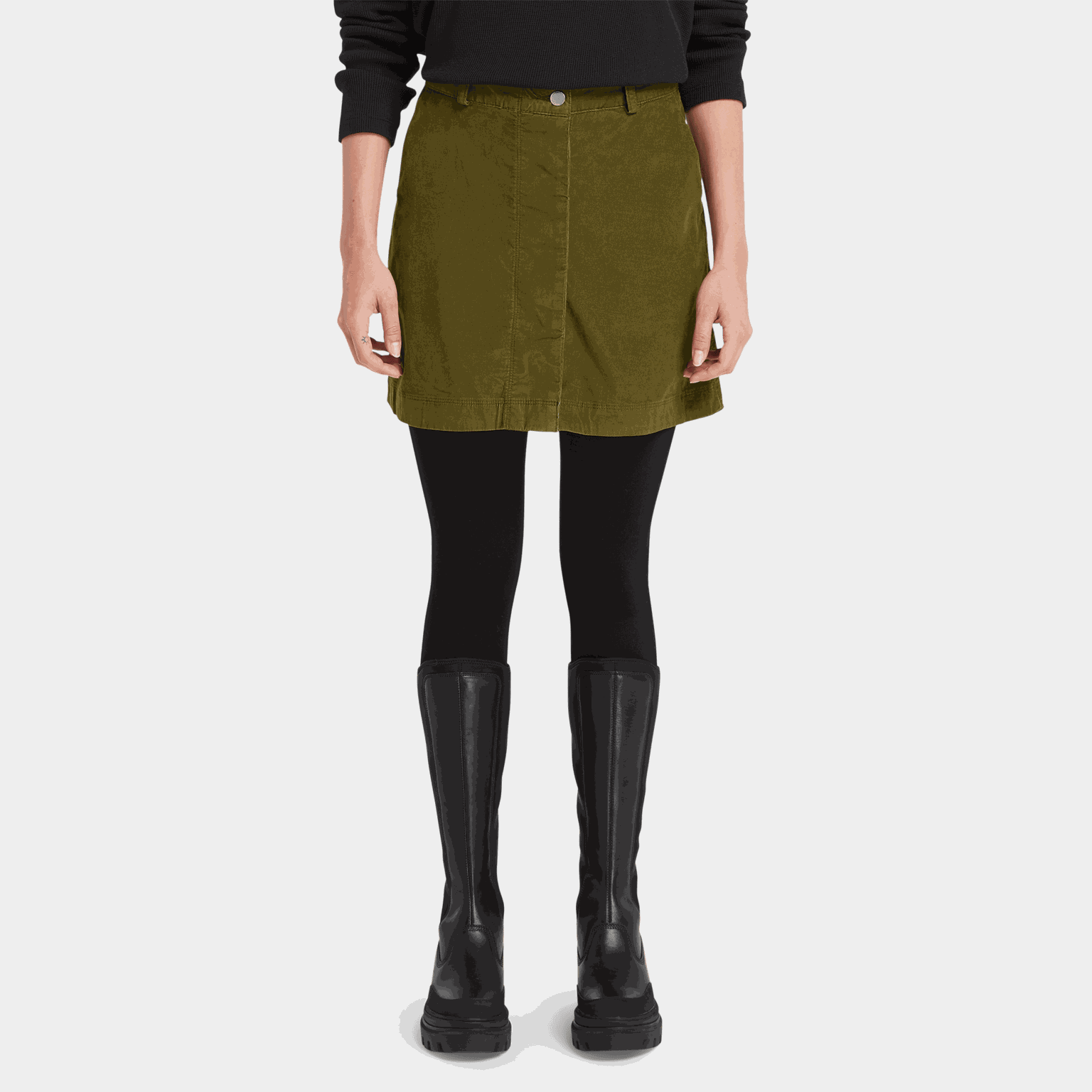 Needle Corduroy Skirt, skjørt, dame - full image 1