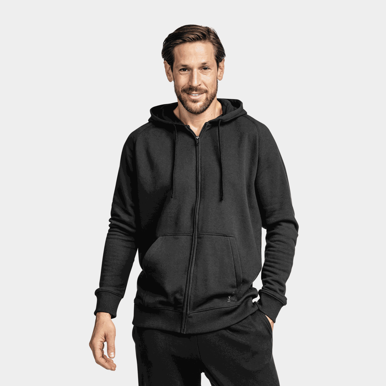 Essential Zip Hood, hettejakke, herre - full image 1