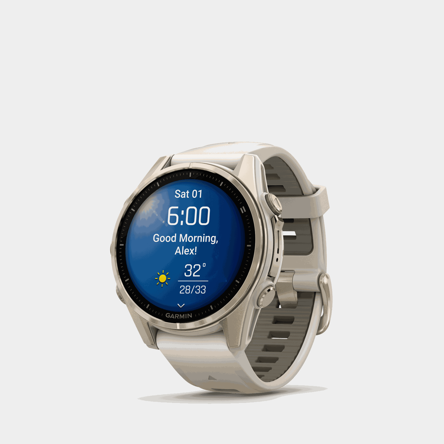 fenix 8 – 43 mm, AMOLED, Sapphire, smartklokke - full image 2