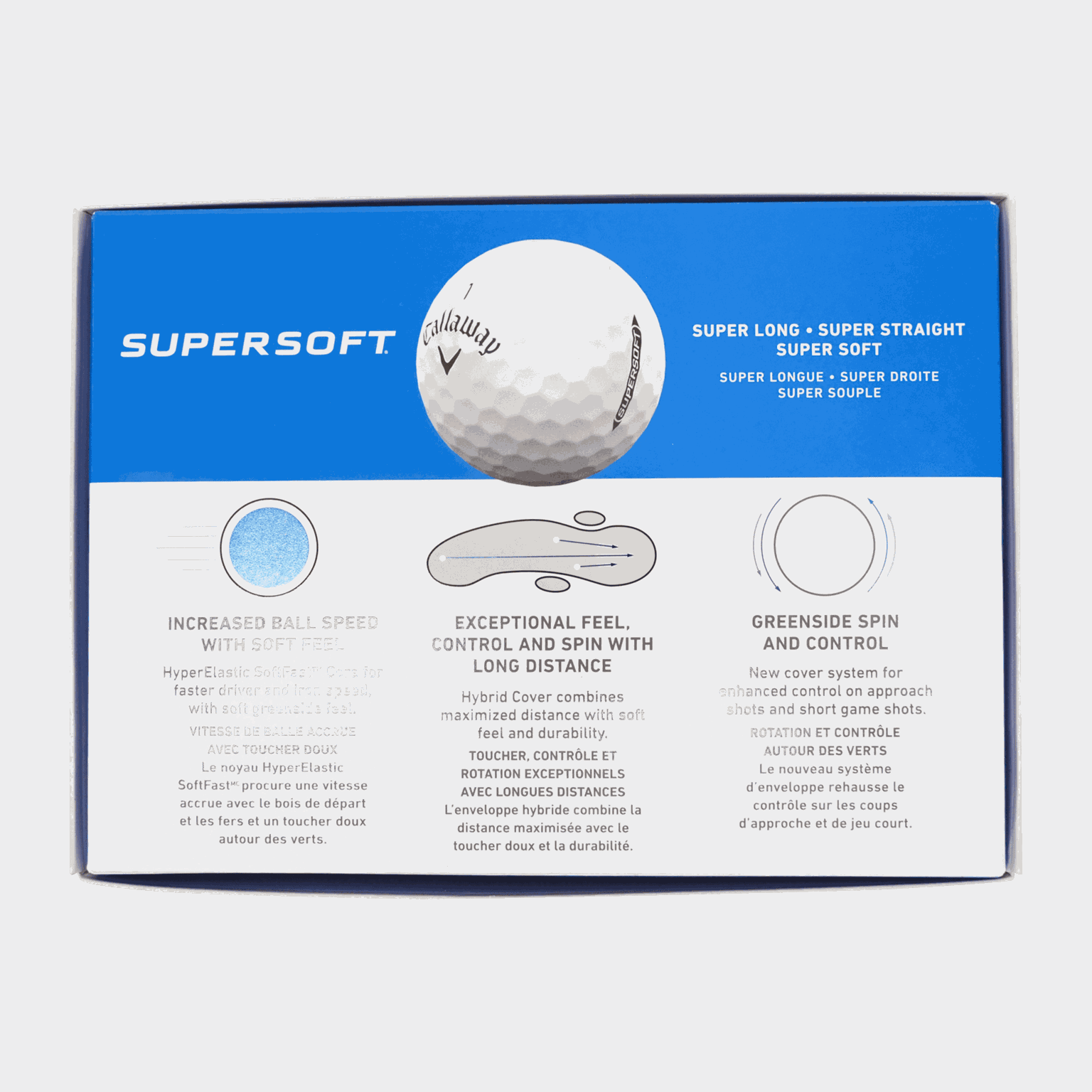 Supersoft 25 12B, golfball - full image 2