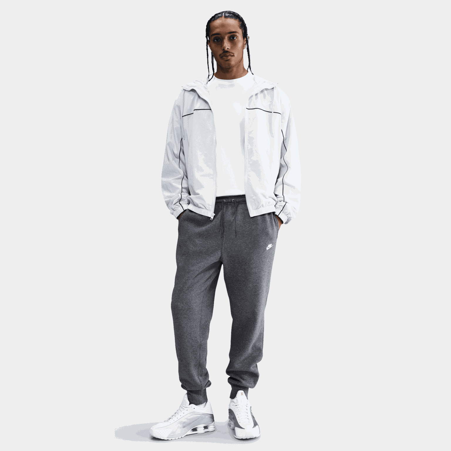 Fleece Cuff Pant, joggebukse, herre - full image 3