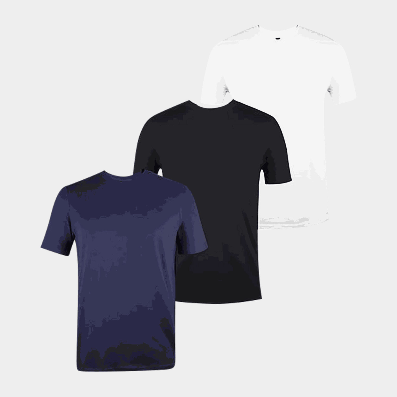 3 Pack V Neck Tee, t-skjorte, herre - full image 4