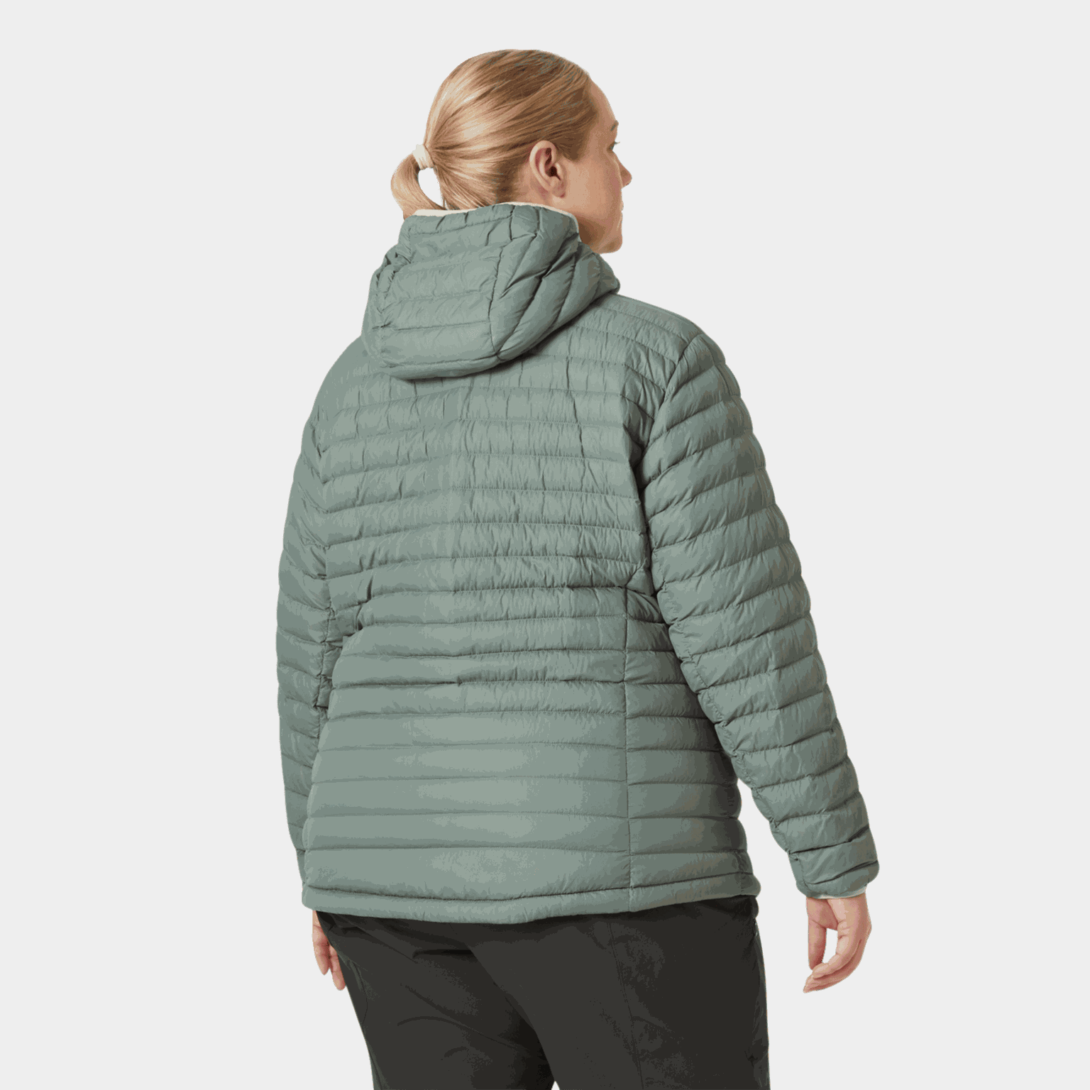 Sirdal Hooded Insulated Plus Jacket, isolasjonsjakke, dame - full image 2