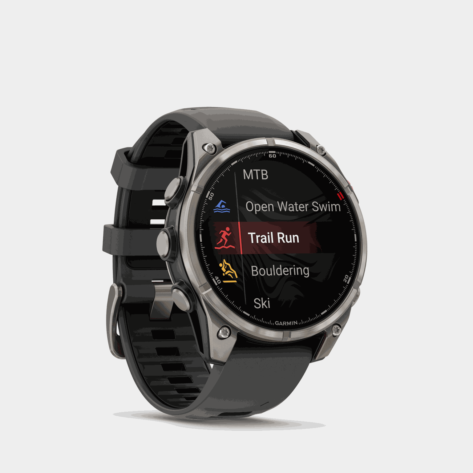 fenix 8 Pro 47mm, LTE, Saph, Ti, Graphite, EMEA, multisportklokke, smartklokke - full image 3