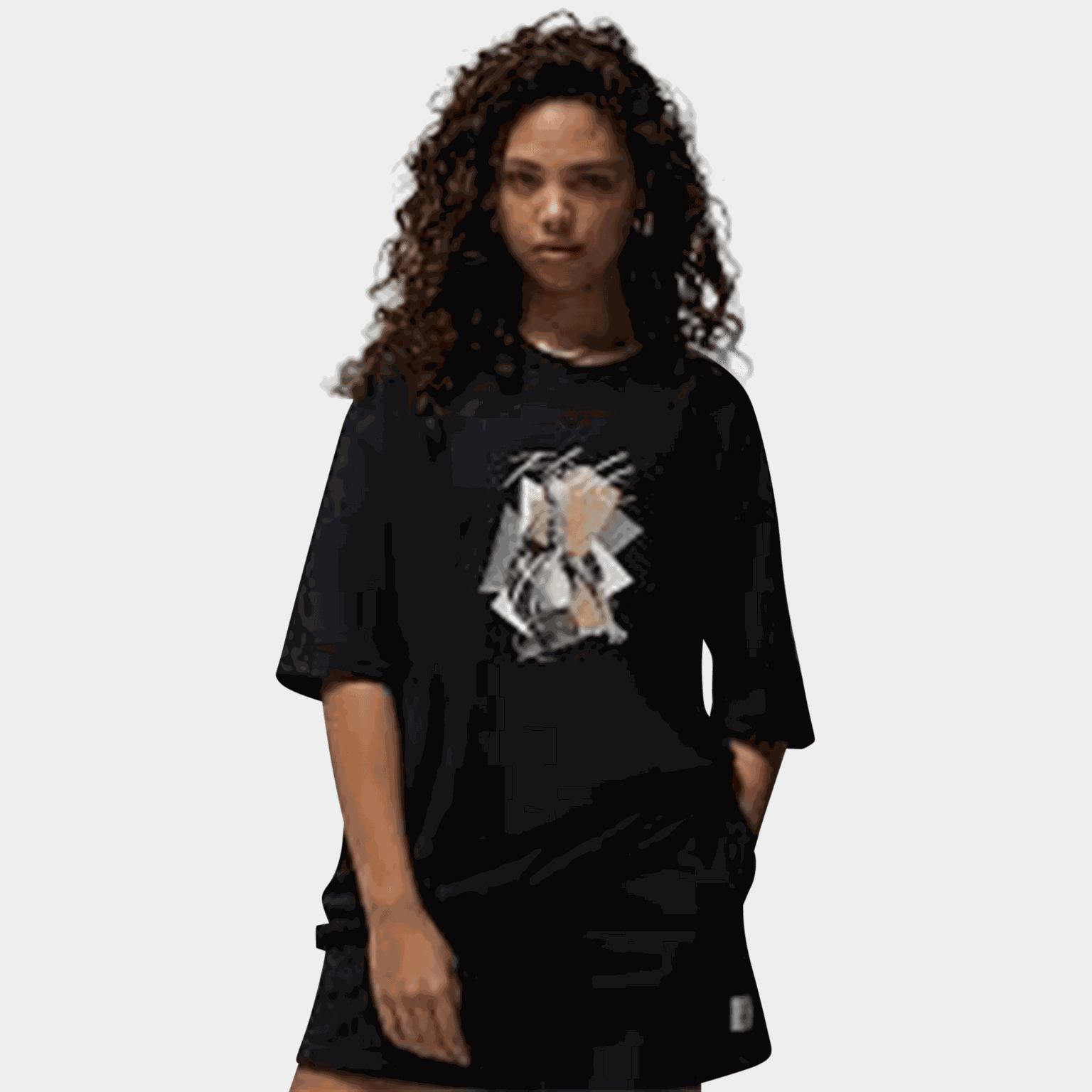 Jordan Oversized Graphic T-Shirt, t-skjorte, dame - full image 1