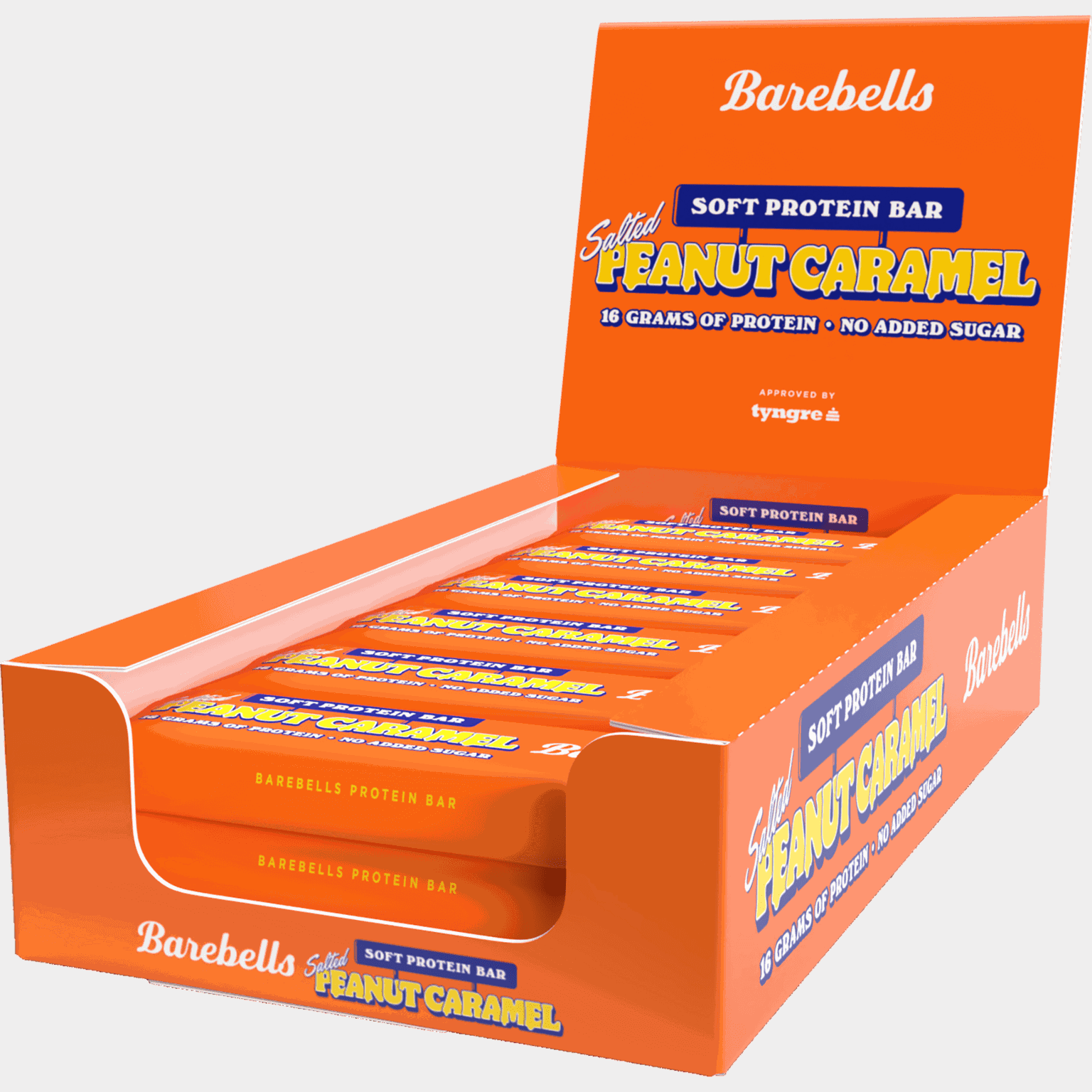 Barebells Soft Salted Peanut Caramel 55G x 12, proteinbar ...