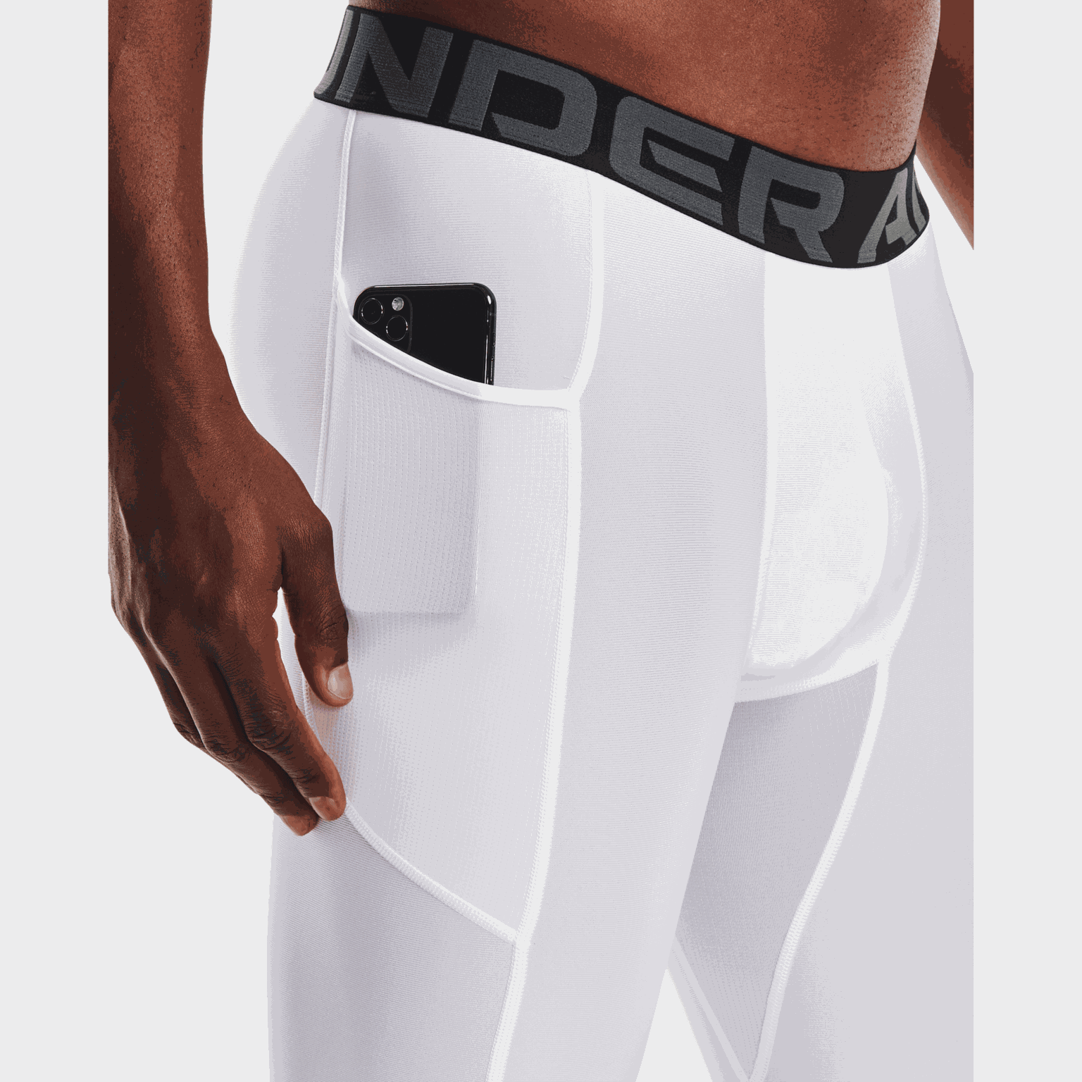 HeatGear® Armour Long Shorts, kompresjonsshorts, herre - full image 4